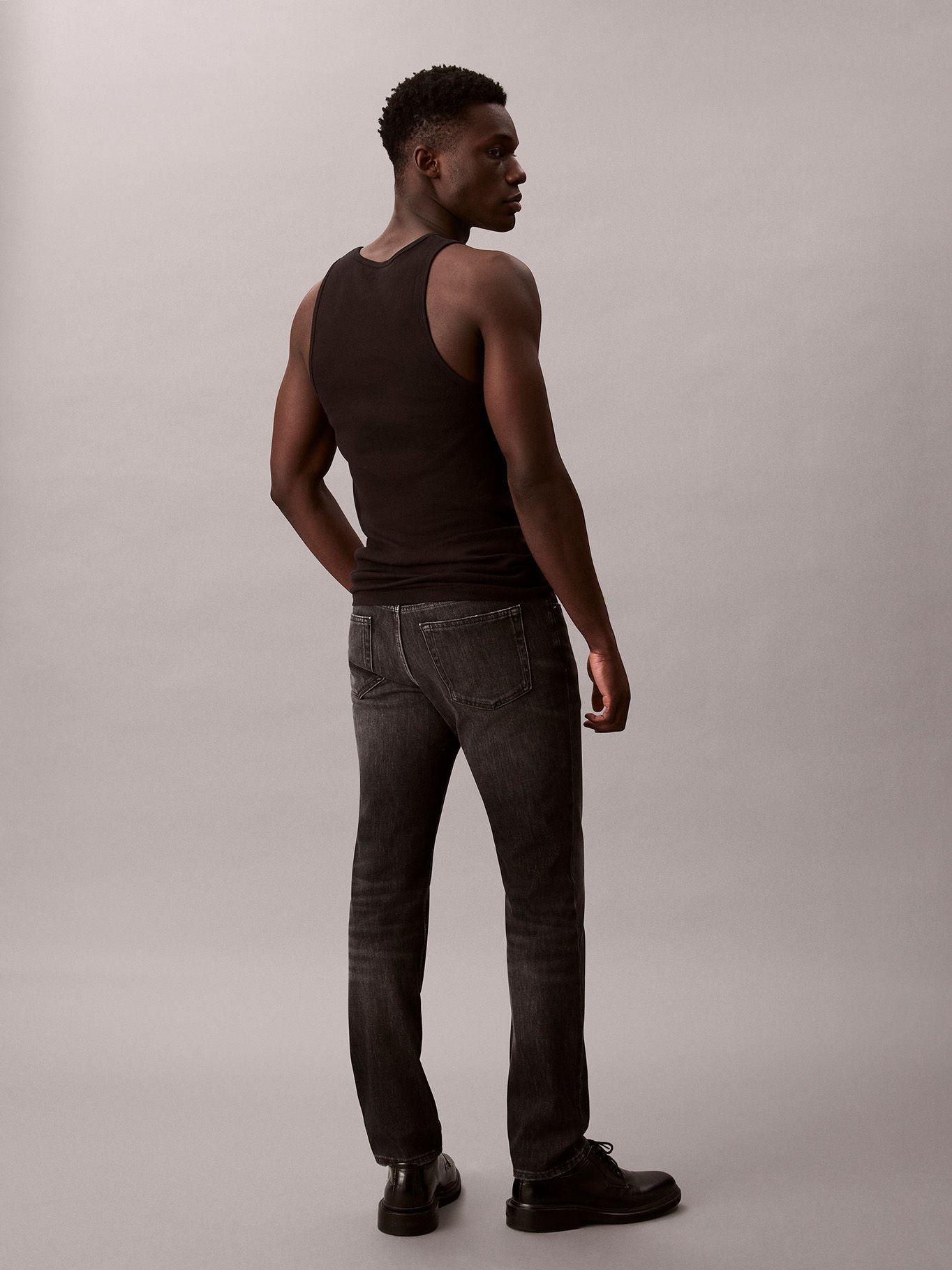 Jeans Slim Jax Black Negro Calvin Klein-2
