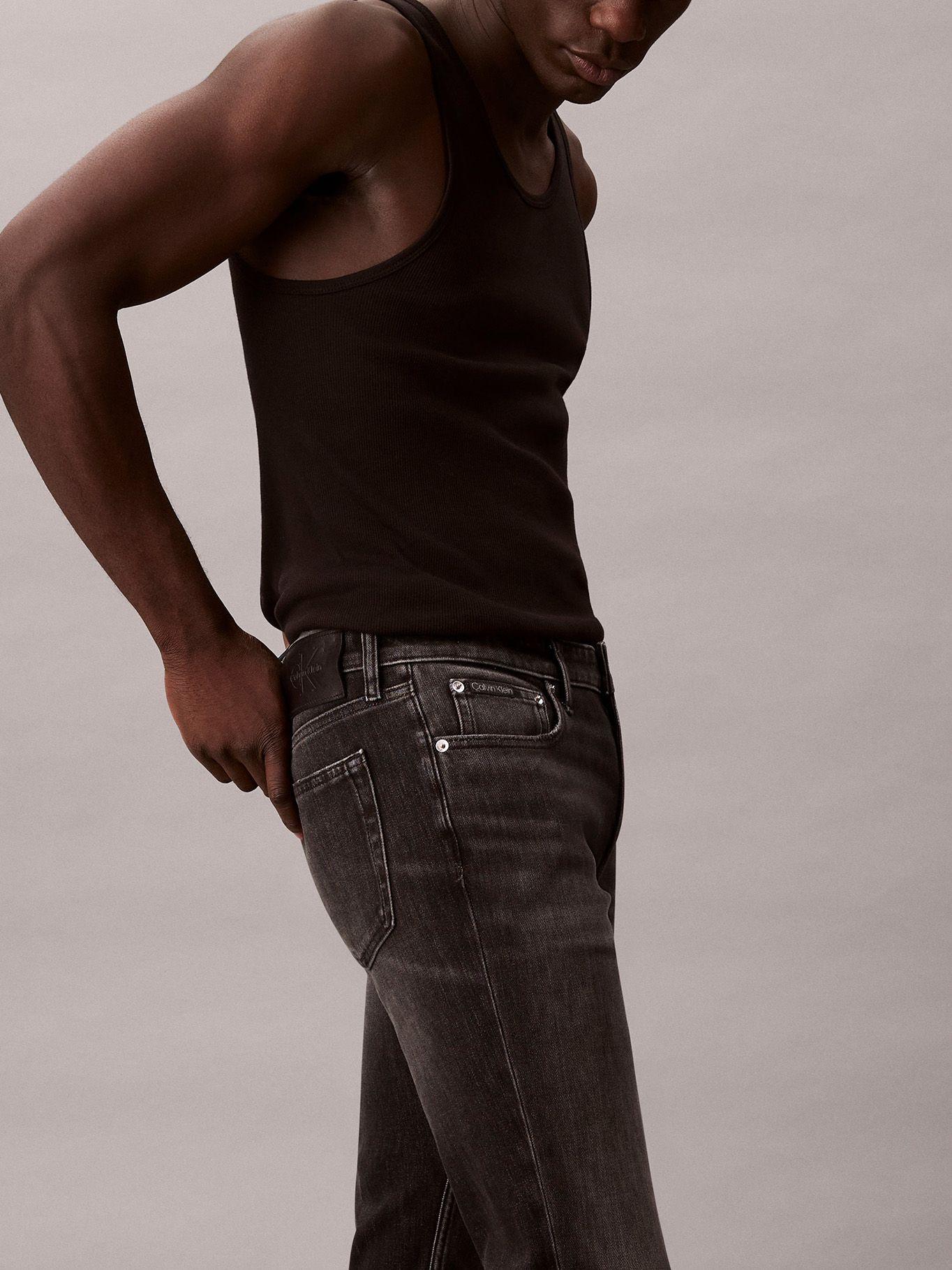 Jeans Slim Jax Black Negro Calvin Klein-4