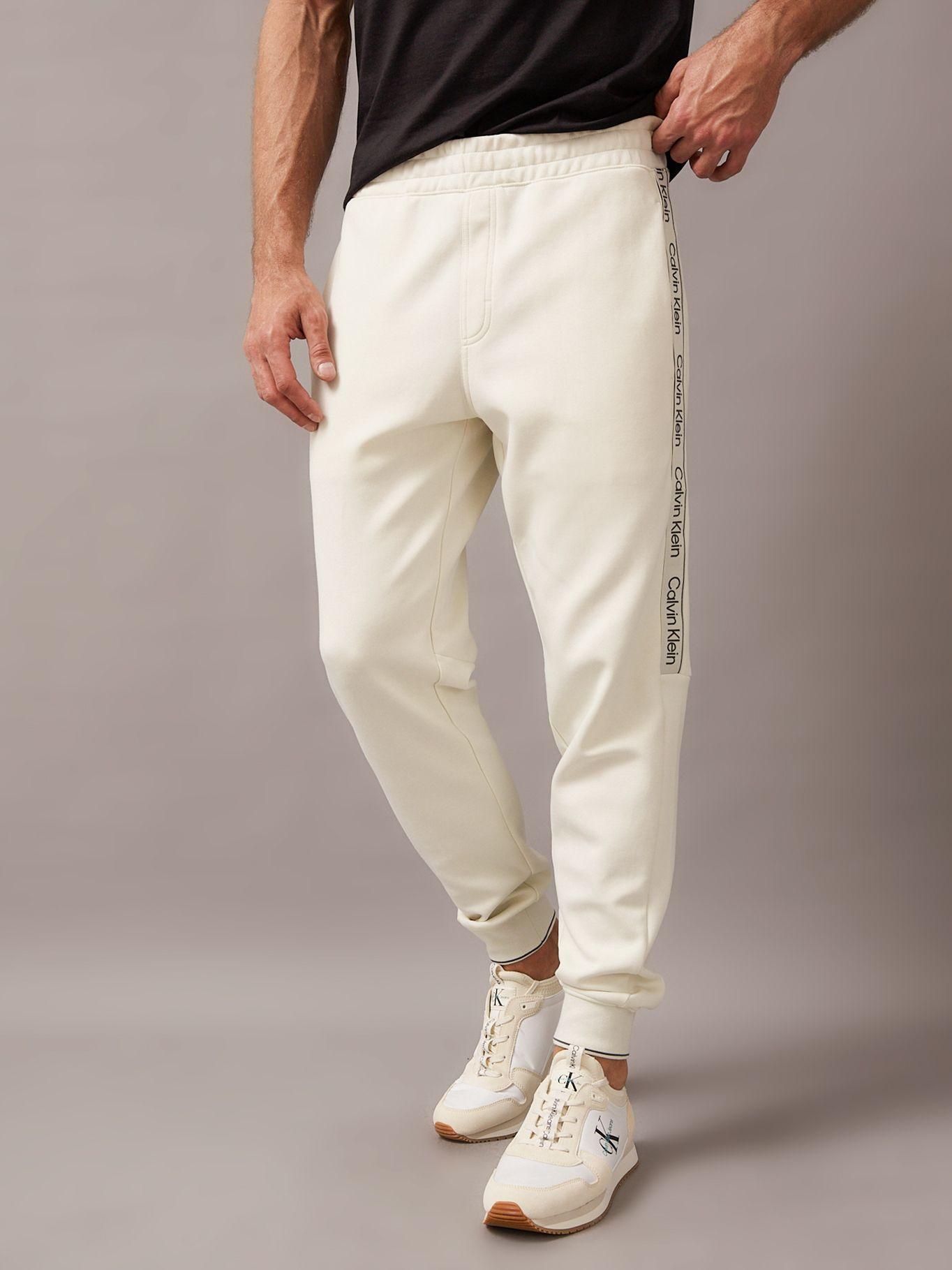 Jogger Logo Tape Blanco Calvin Klein-0