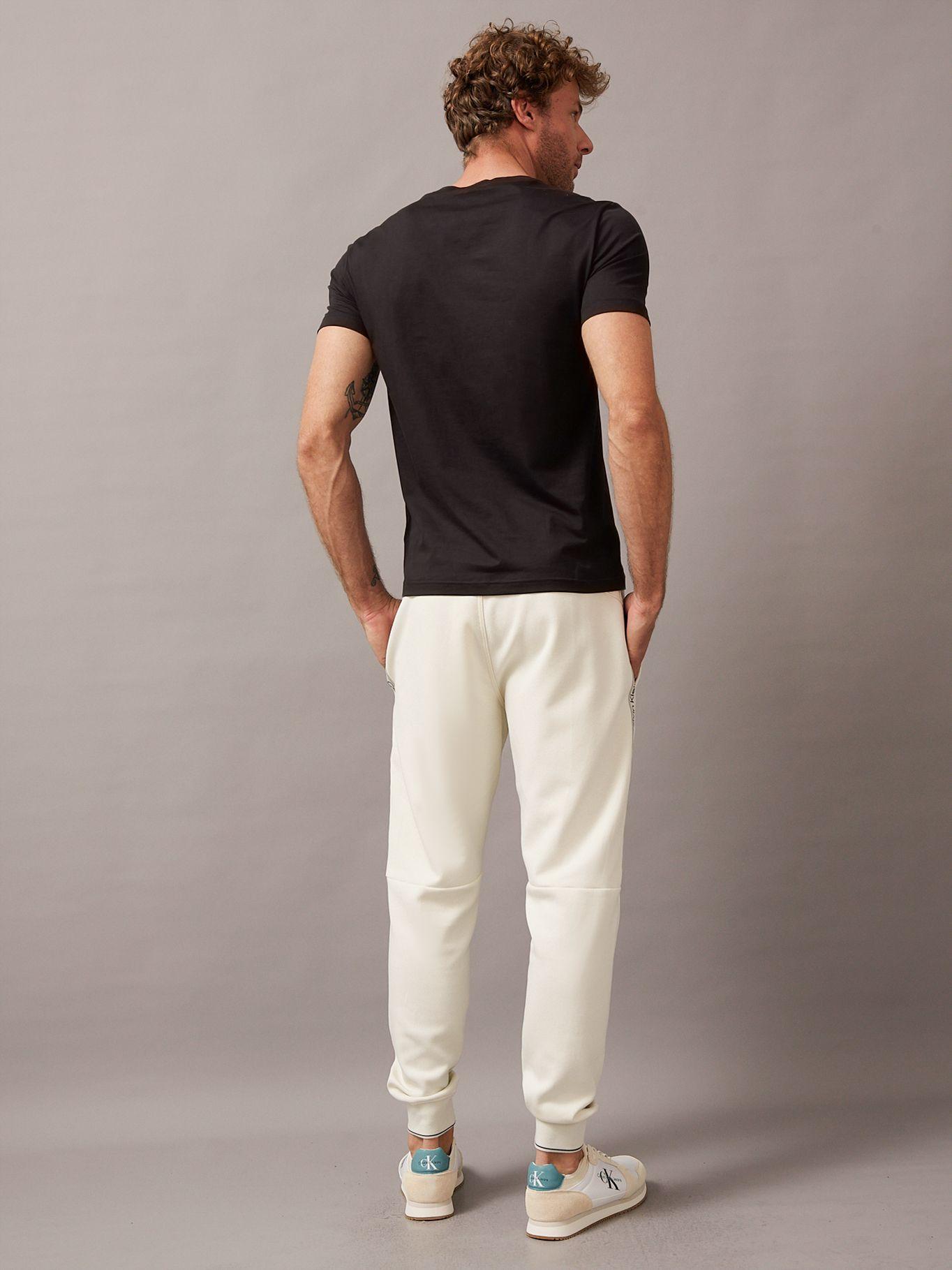 Jogger Logo Tape Blanco Calvin Klein-2