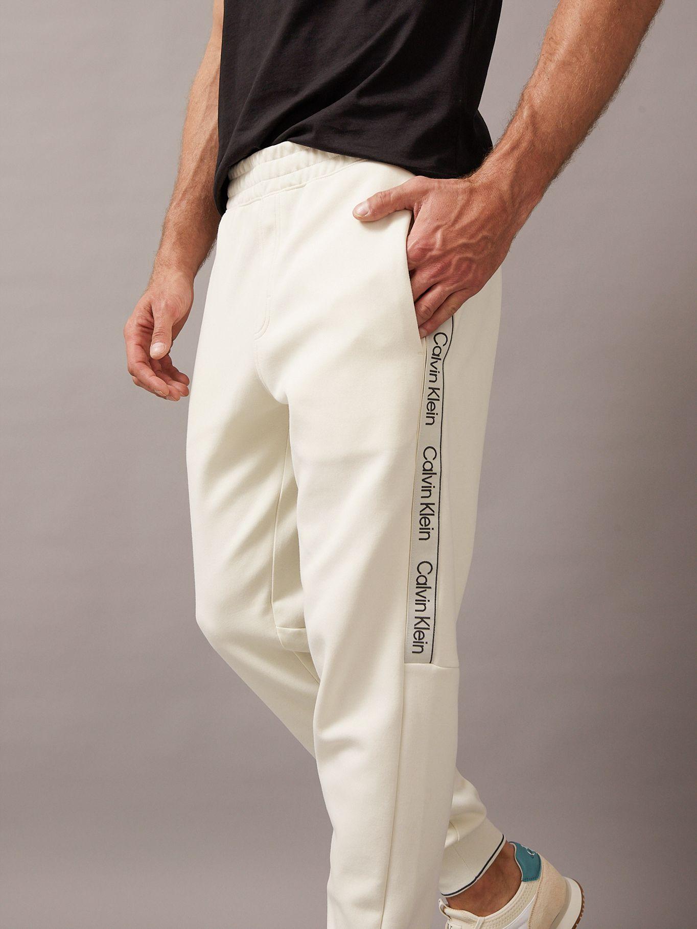 Jogger Logo Tape Blanco Calvin Klein-3