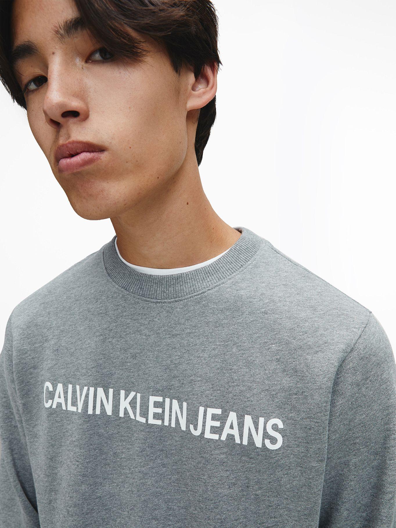 Polerón Core Institutional Gris Calvin Klein-3