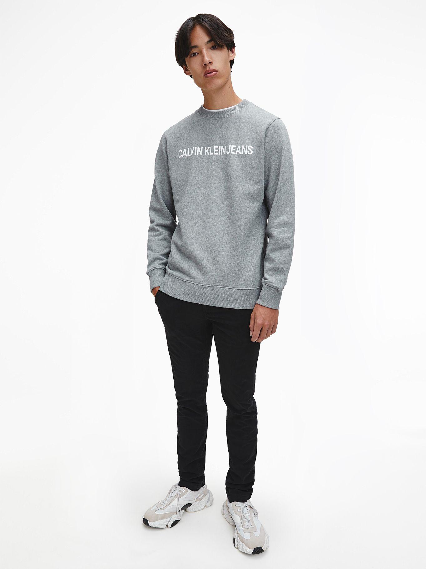 Polerón Core Institutional Gris Calvin Klein-1