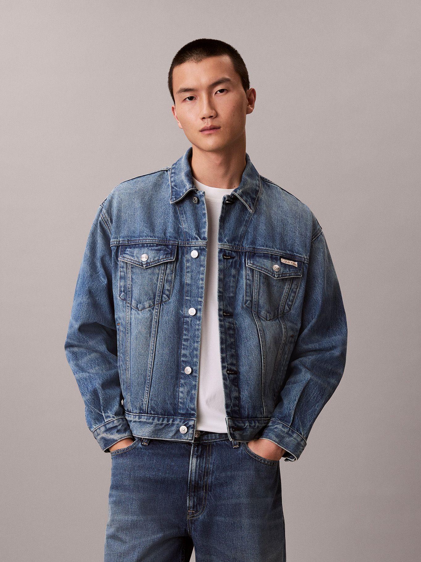 Chaqueta Denim Trucker 90S Azul Calvin Klein-0