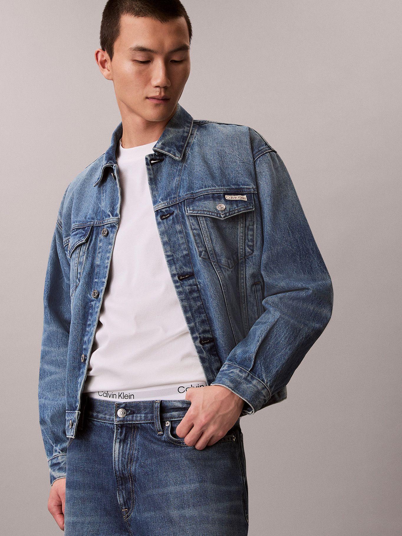 Chaqueta Denim Trucker 90S Azul Calvin Klein-4