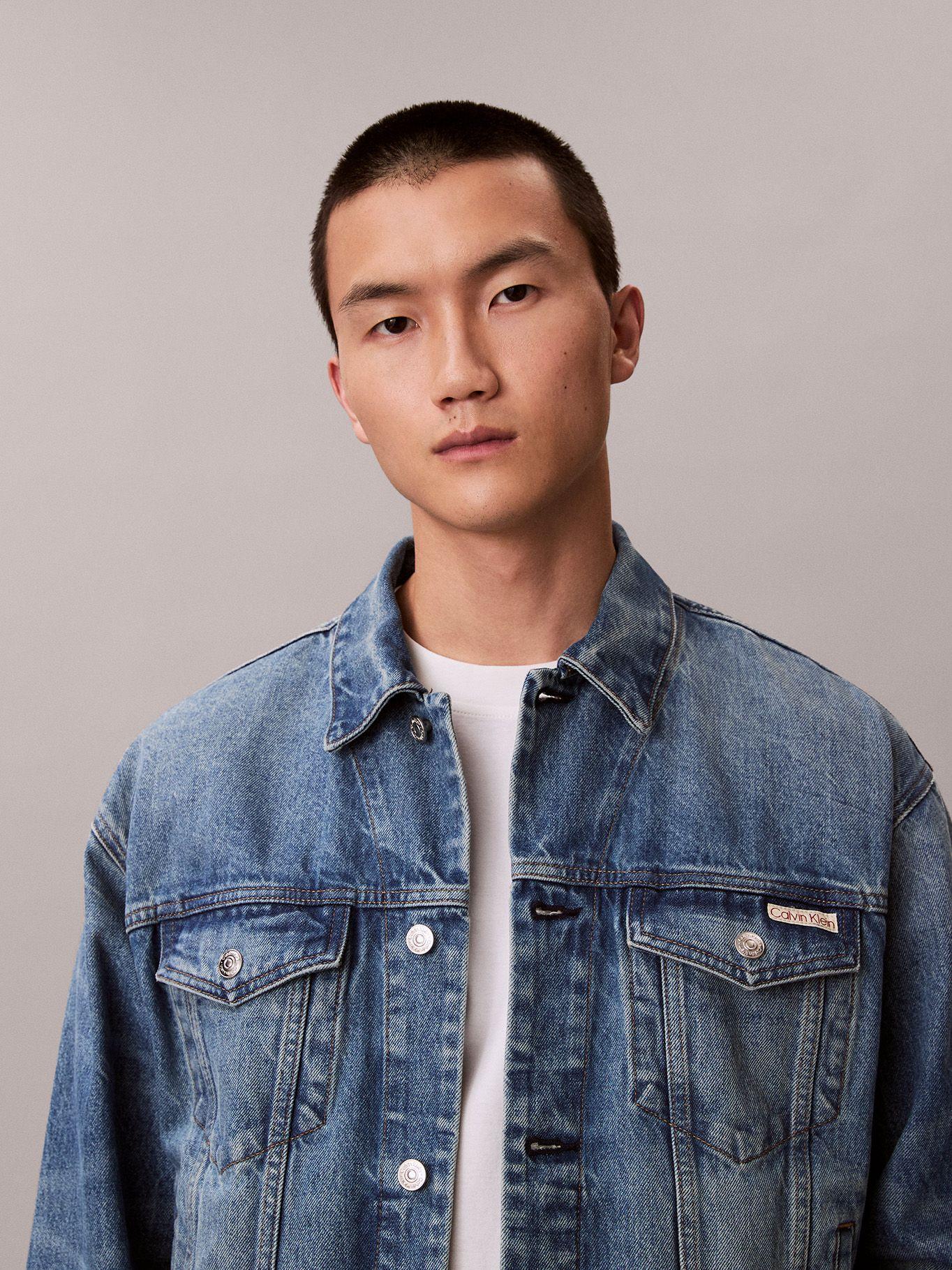 Chaqueta Denim Trucker 90S Azul Calvin Klein-5