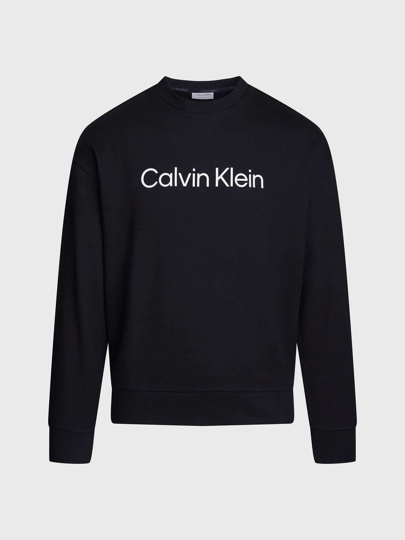 Polerón Relaxed con Logo Hero Negro Calvin Klein-4