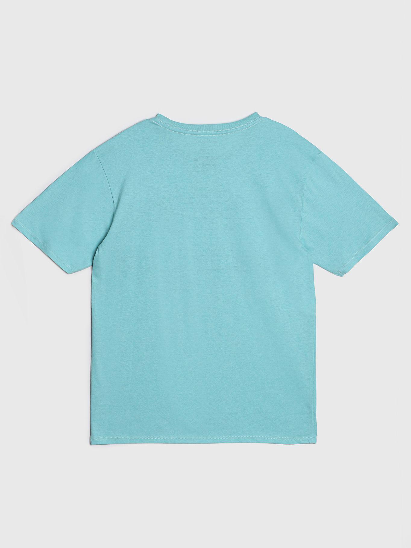 Polera Niño Chest Bar Verde Calvin Klein-1