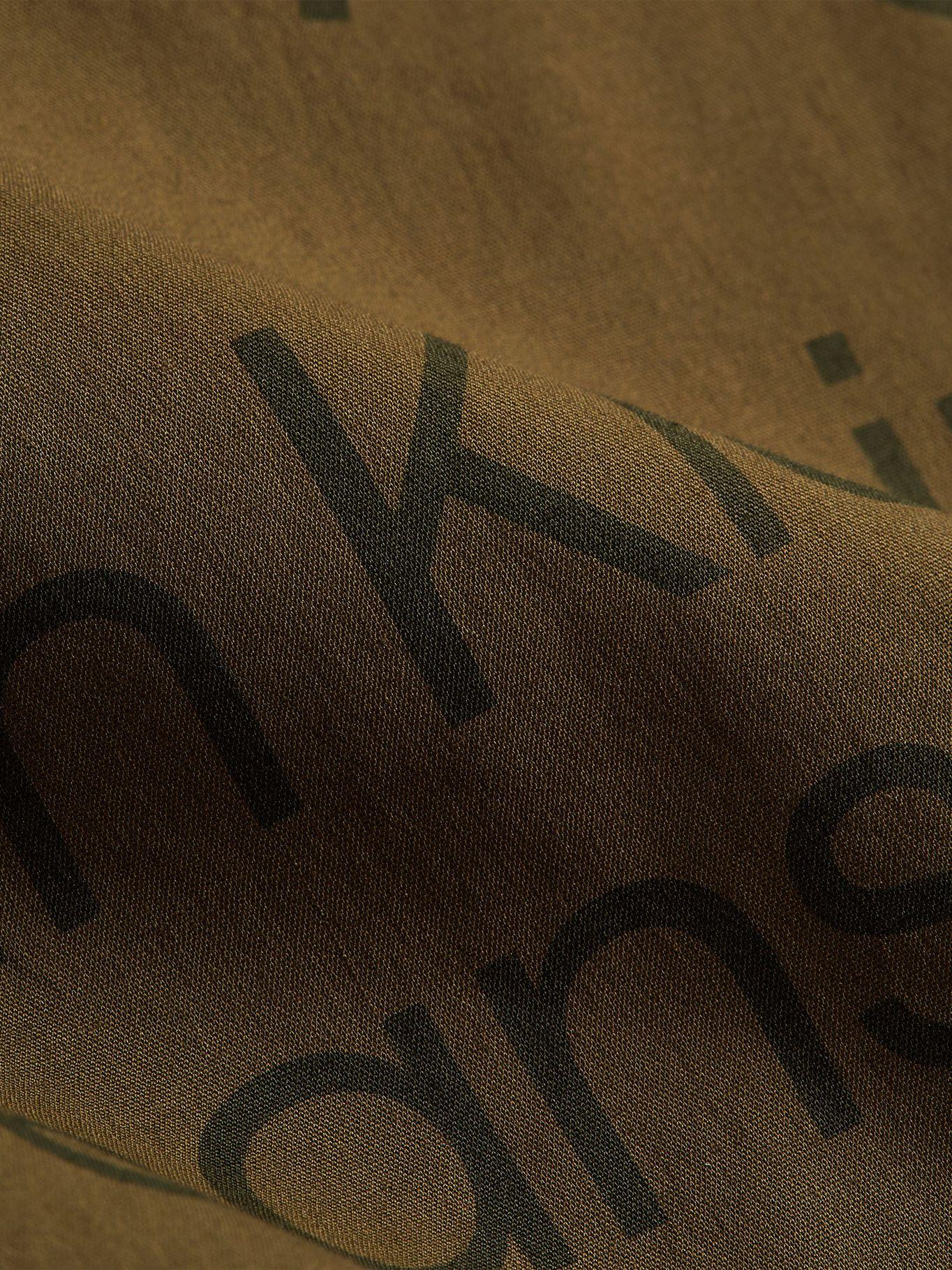 Camisa Logo Aop Verde Calvin Klein-2