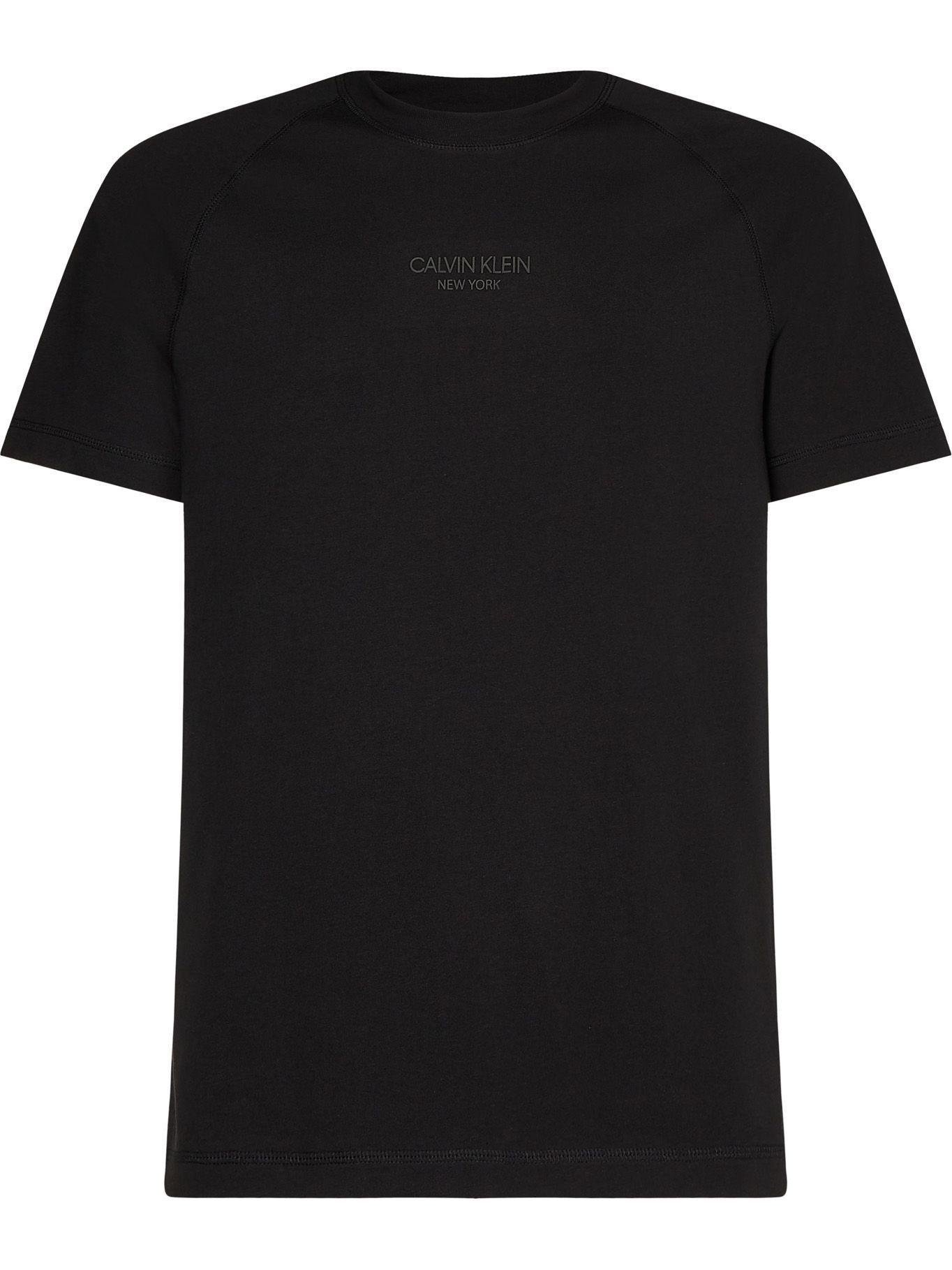 Polera Center Logo Negro Calvin Klein-0