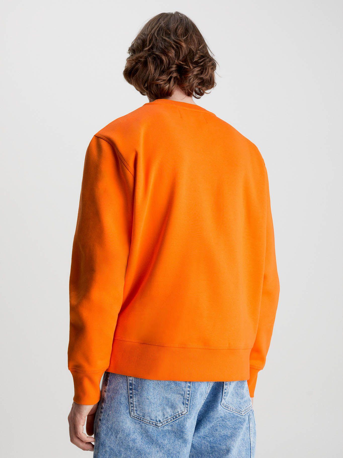 Sudadera de algodón orgánico estampado Naranja Calvin Klein-2