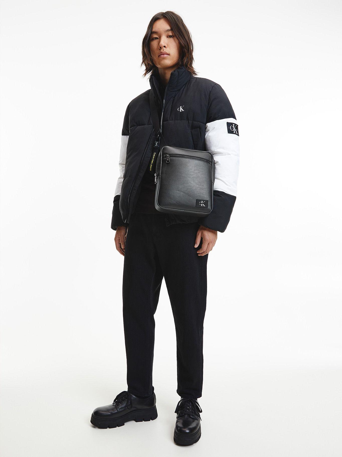 Cartera Tagged Reporter Negro 771 Calvin Klein-4