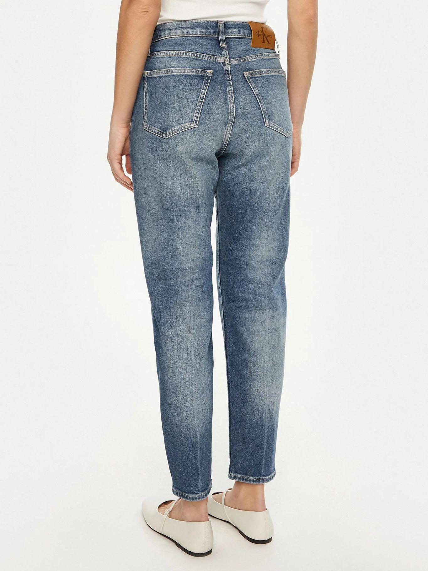 Mom jeans con rotos Azul Calvin Klein-2
