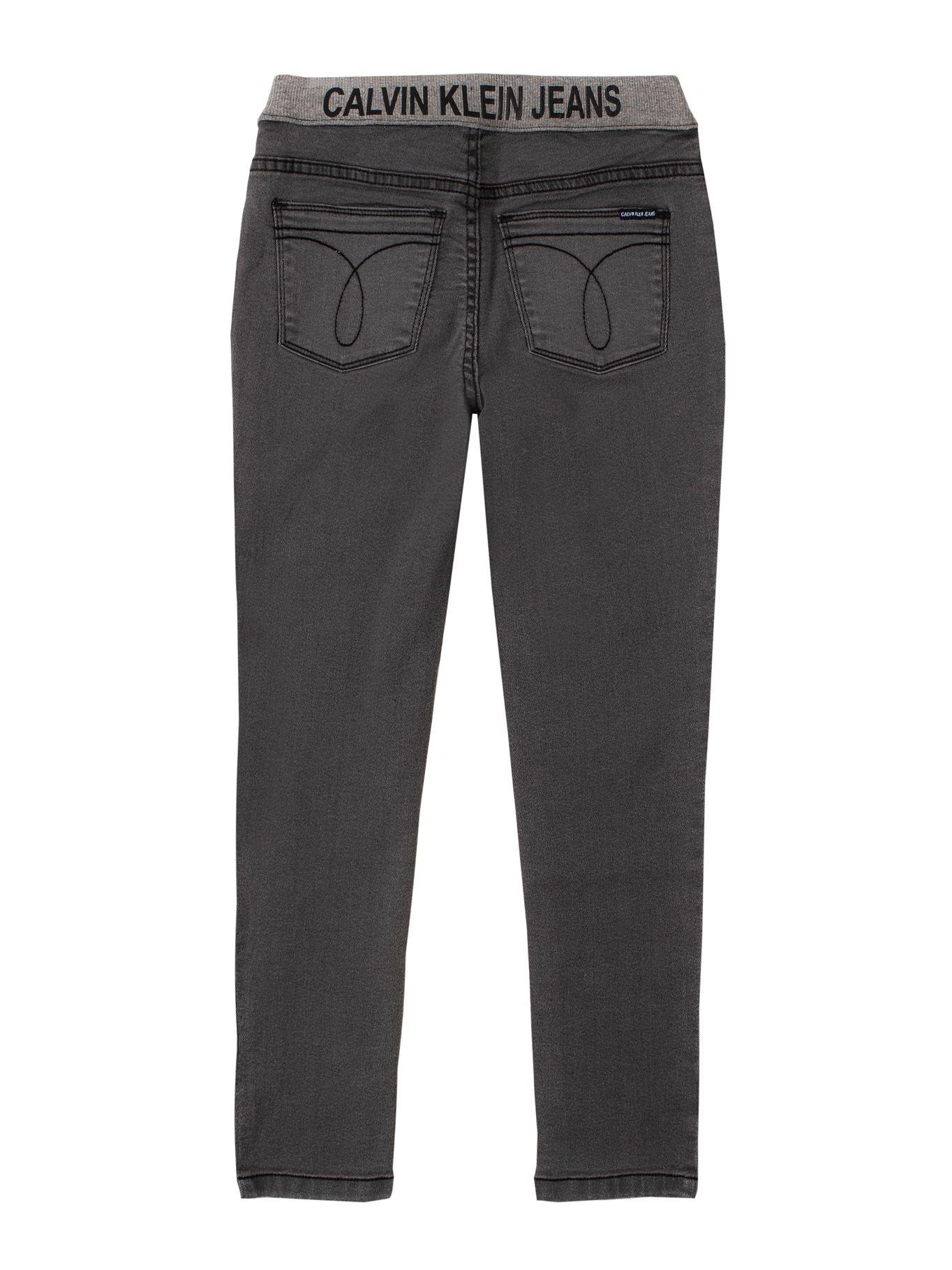 Jeans Logo Waist Negro Calvin Klein-1