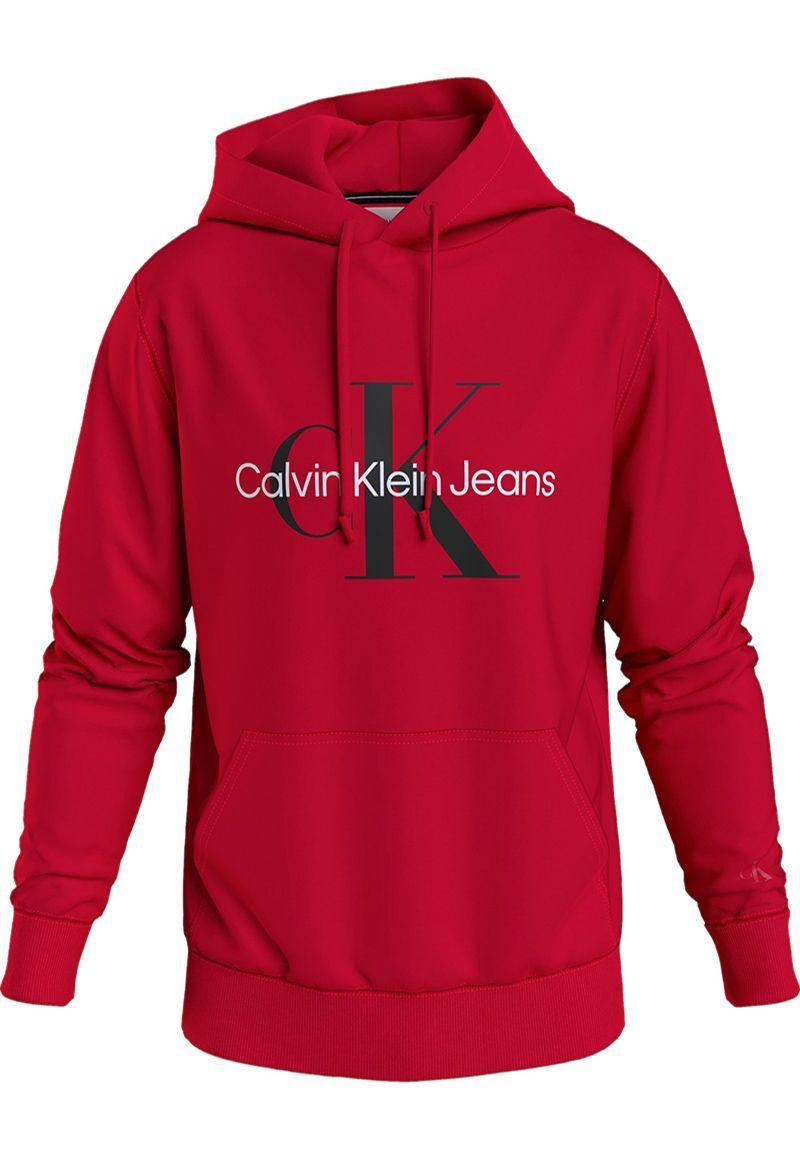 Hoodie Seasonal Monogram Rojo Calvin Klein-0