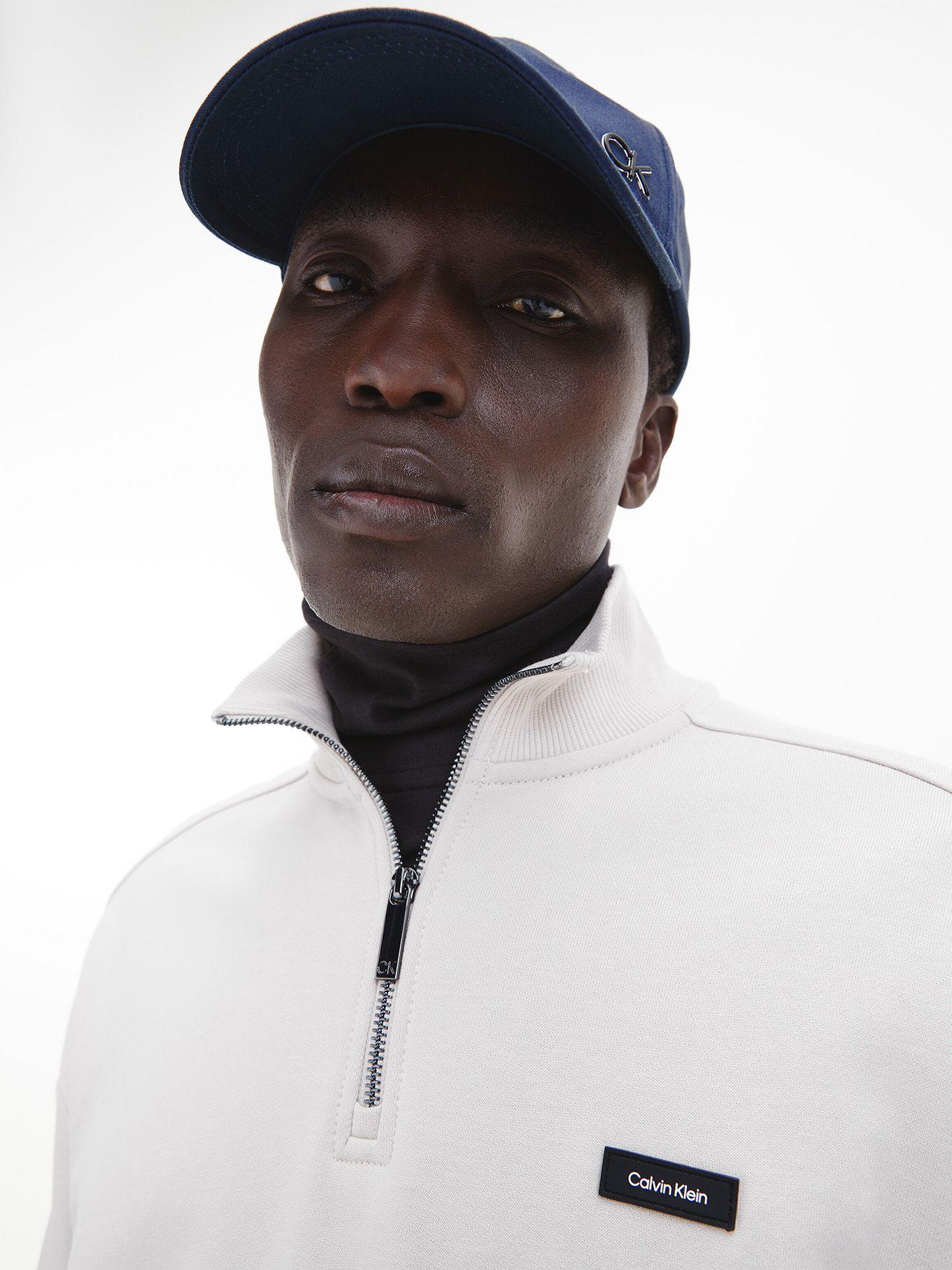 Polerón Comfort Quarter Zip Beige Calvin Klein-3