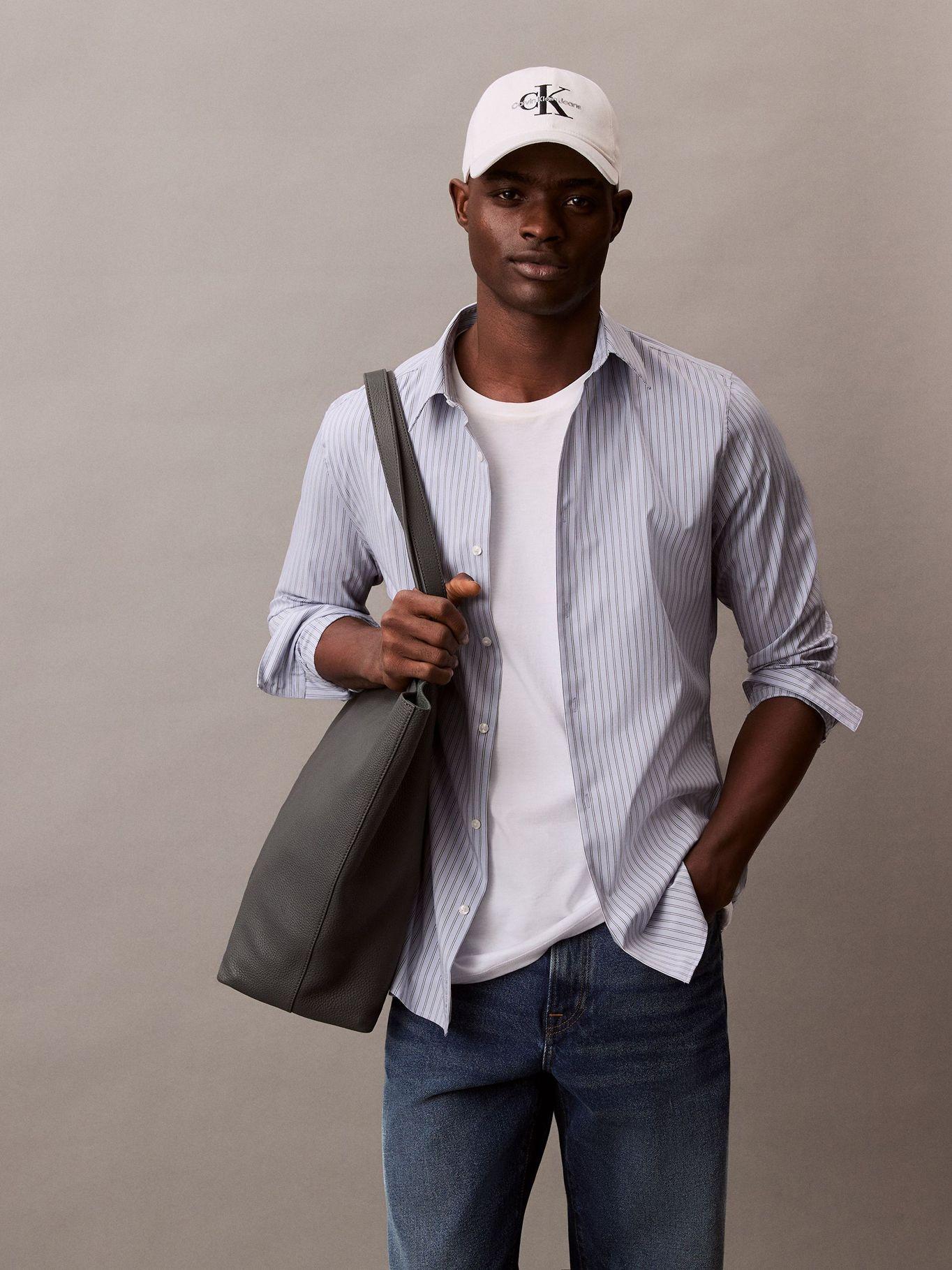 Jockey con Logo Monograma Bordado Blanco Calvin Klein-3