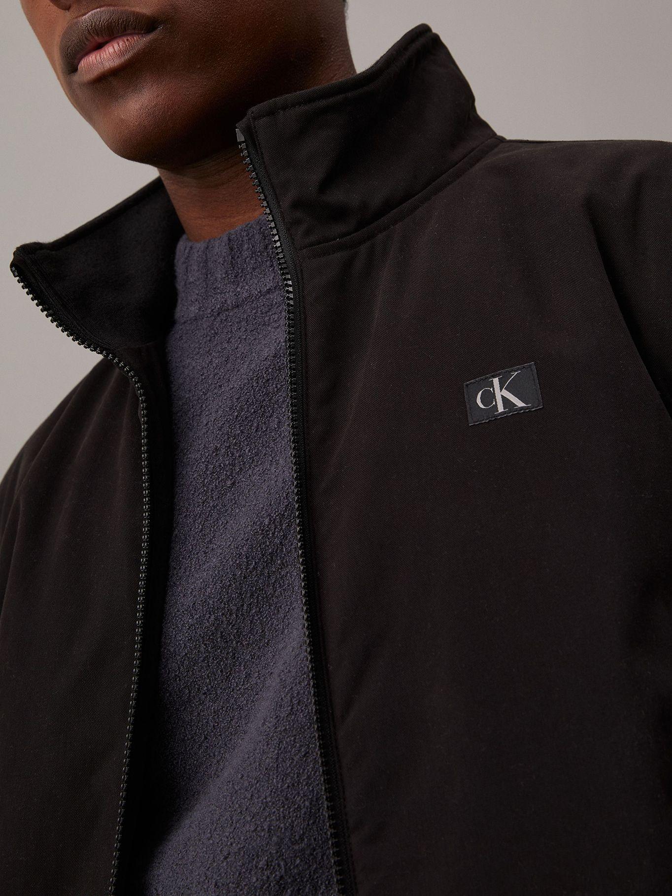 Chaqueta Canvas Harrington Negro Calvin Klein-3