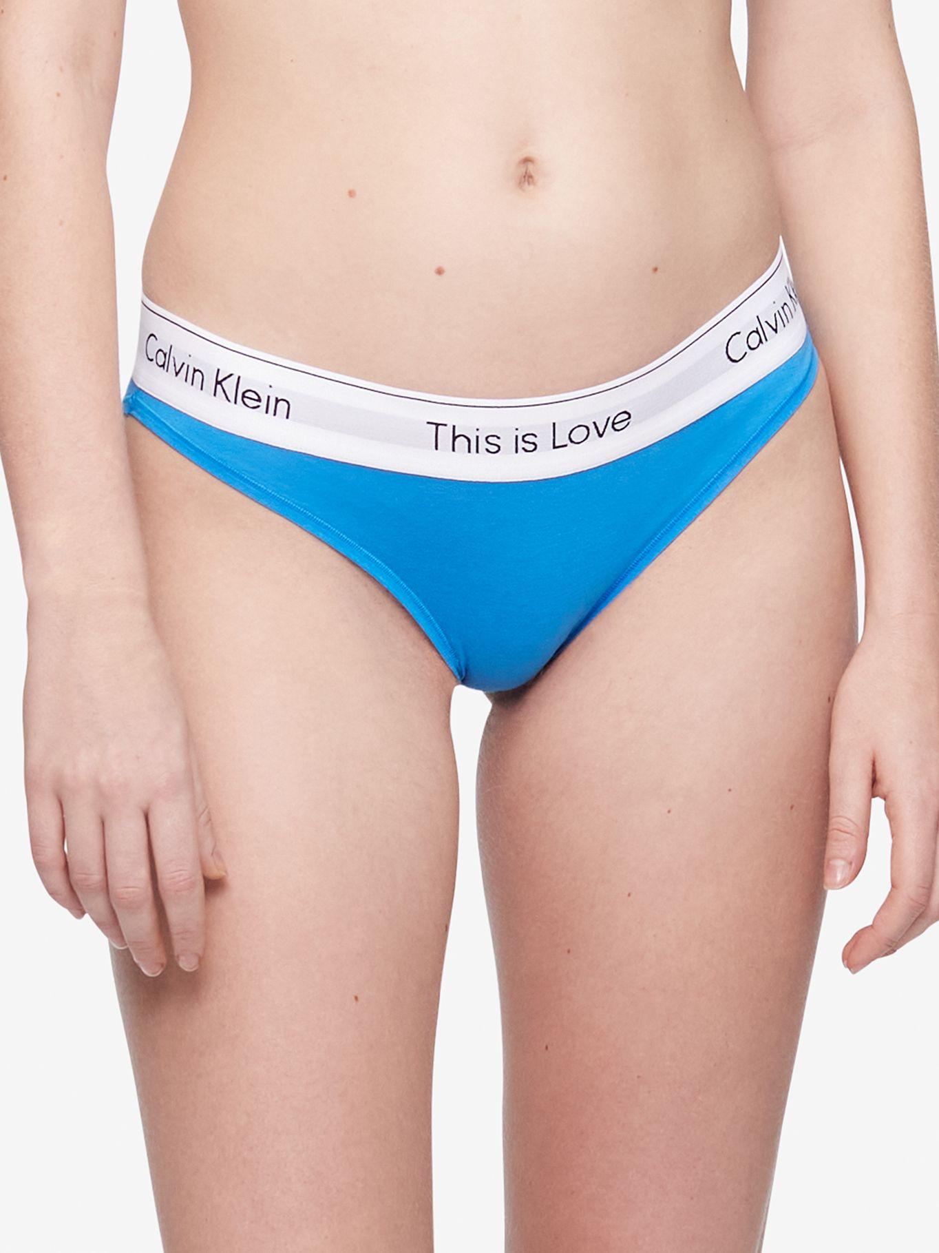 Balzón Bikini - Modern CottonAzul Calvin Klein-1
