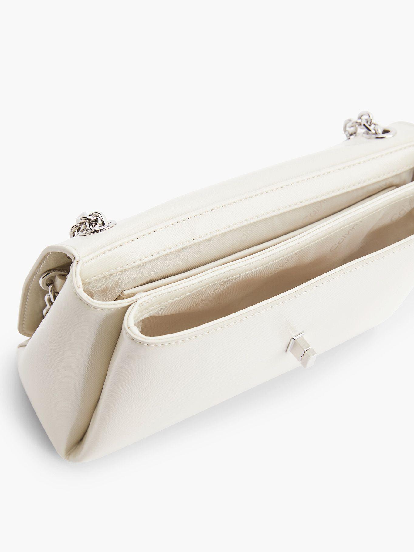 Cartera Re-Lock Ew Conv Crossbody Blanco Calvin Klein-2