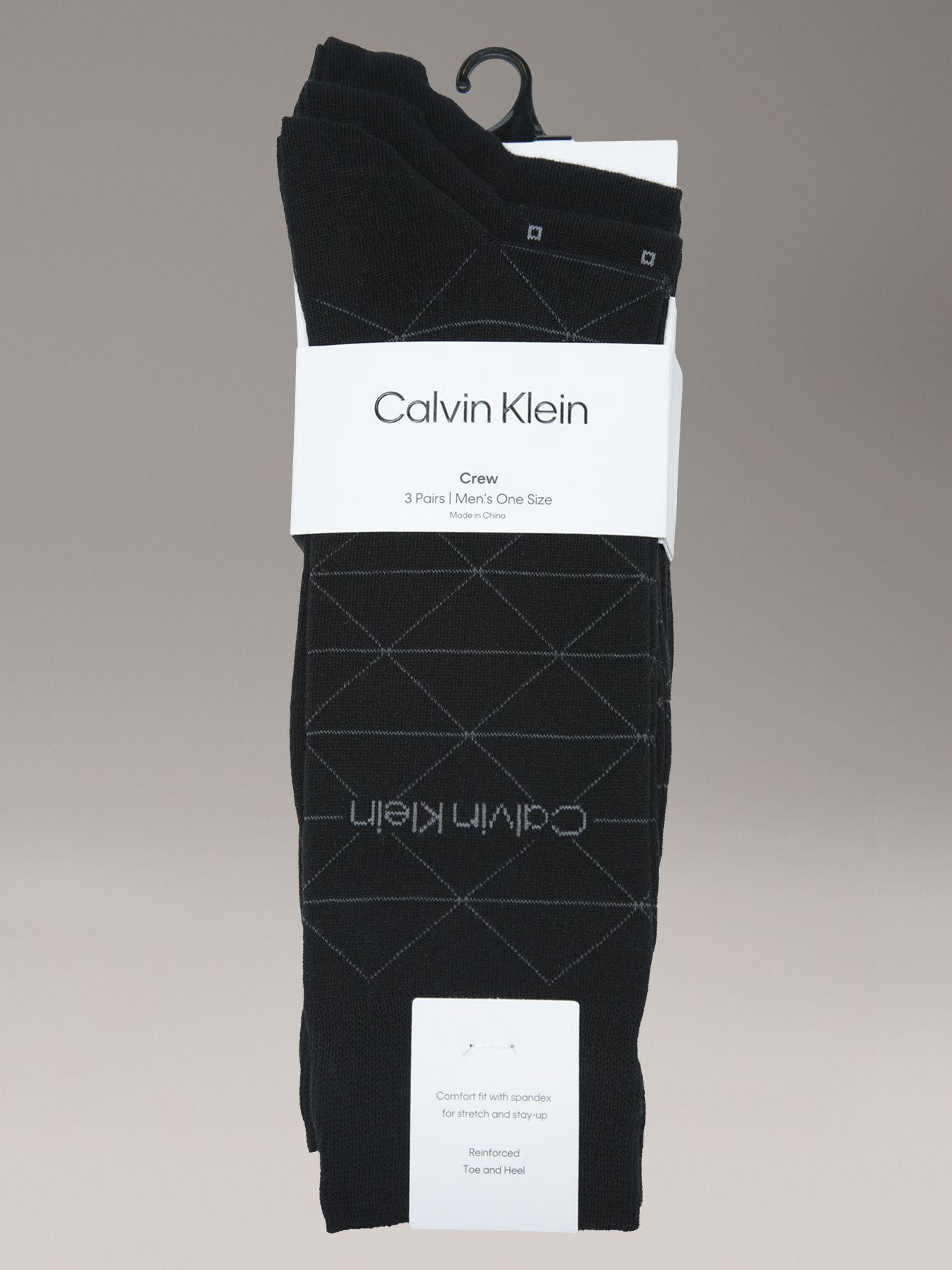 Pack de 3 Calcetines de Vestir Negro Calvin Klein-2