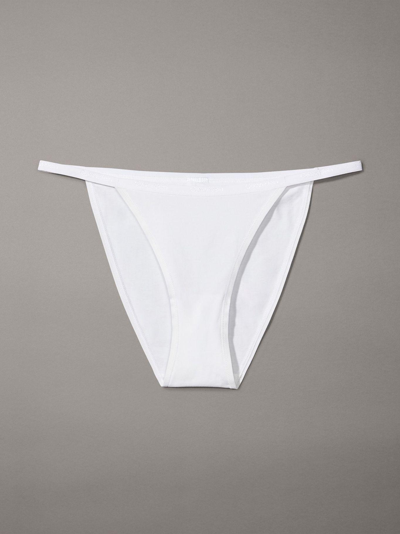 Calzón Bikini Ideal Cotton Blanco Calvin Klein-5