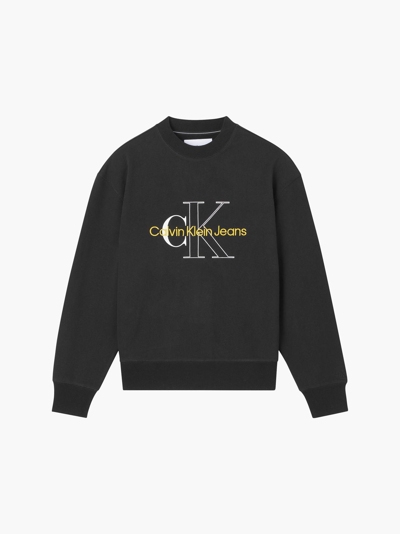 Polerón Two Tone Monogram Negro Calvin Klein-4
