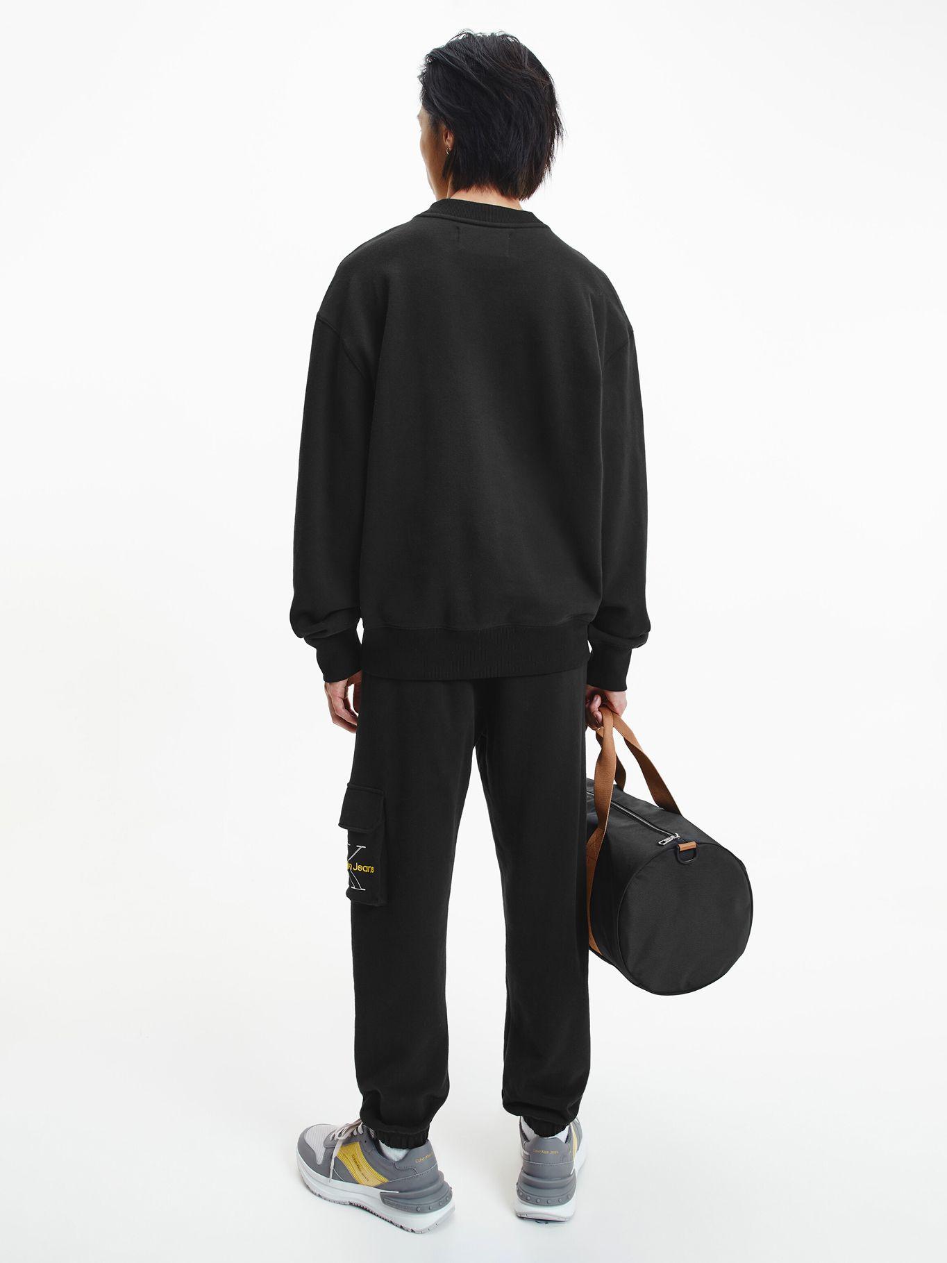 Polerón Two Tone Monogram Negro Calvin Klein-2