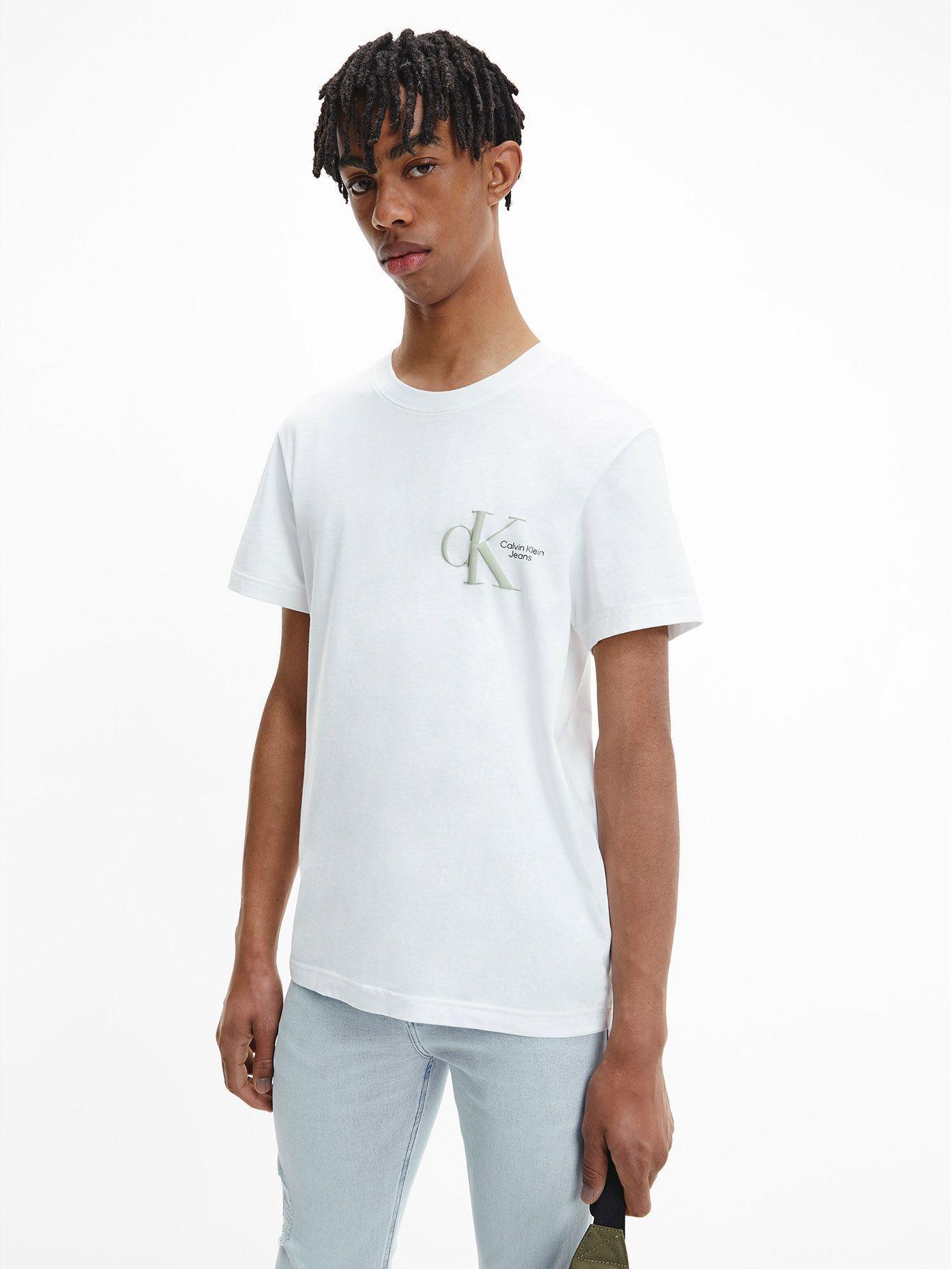 Polera Ck Back Blanco Calvin Klein-0