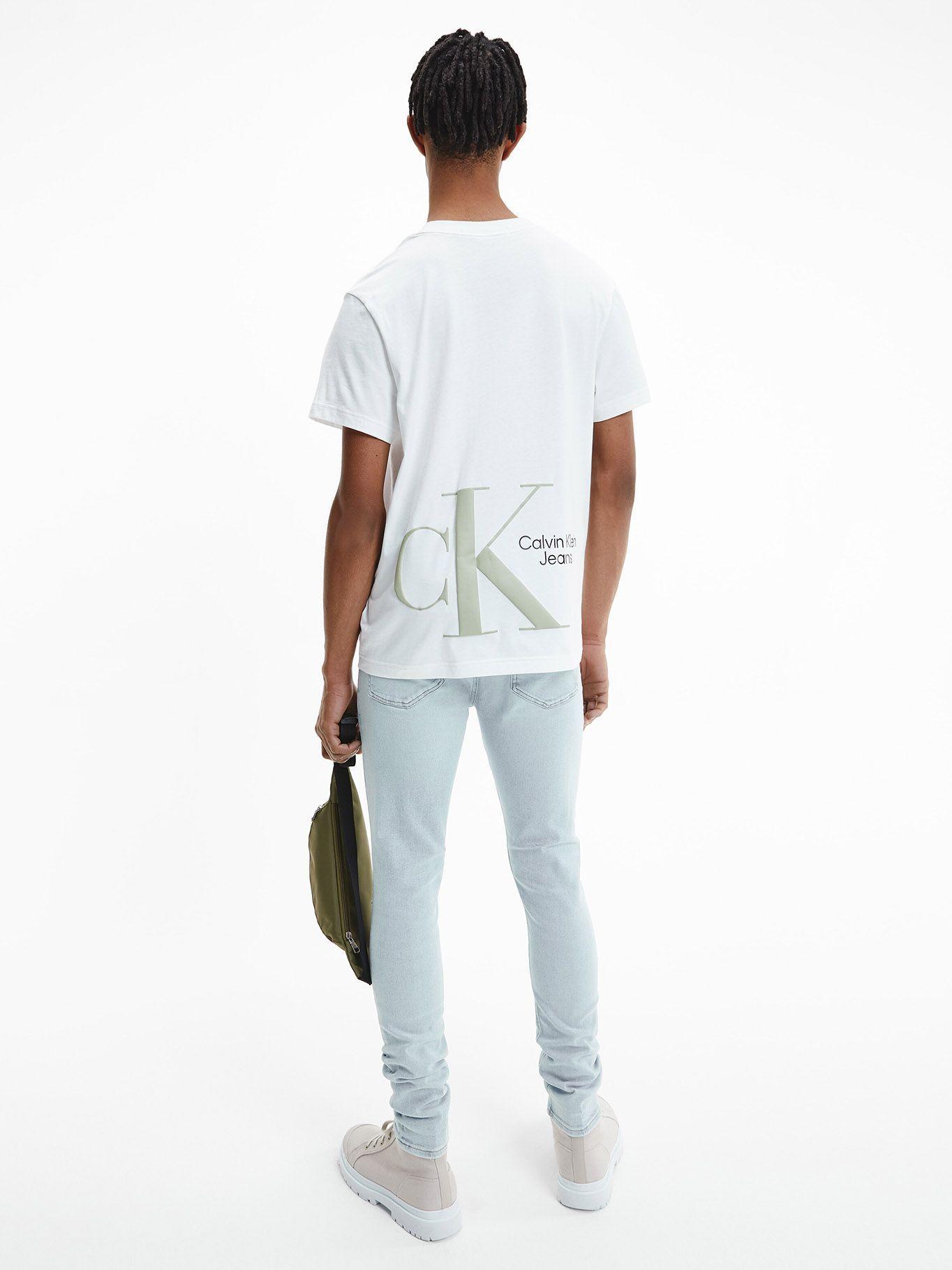 Polera Ck Back Blanco Calvin Klein-2