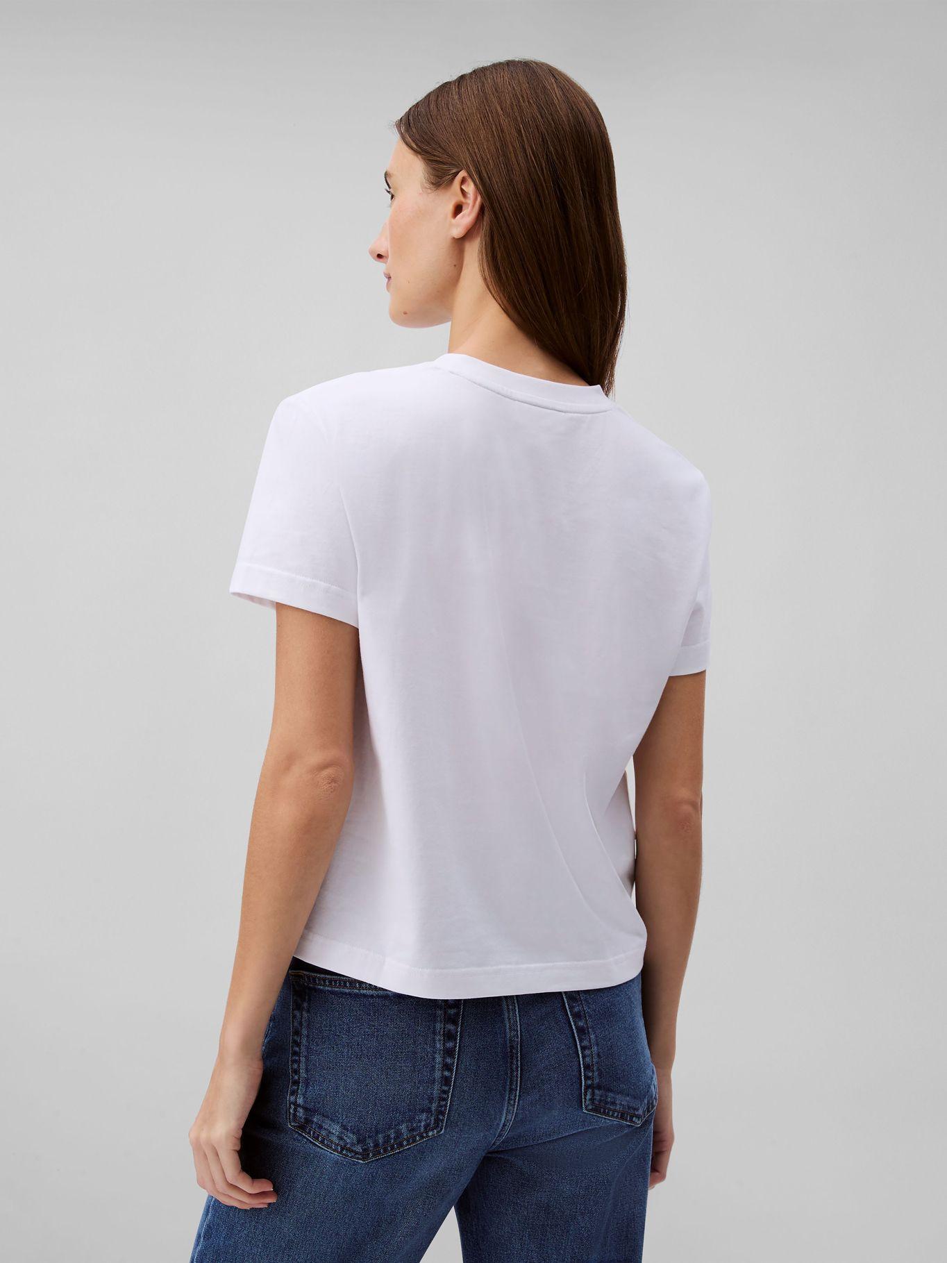 Polera con Logo Archive 110 Blanco Calvin Klein-2