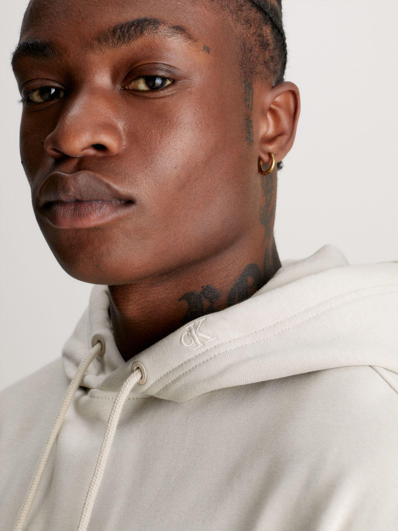 Polerón con Gorro Institutional Beige Calvin Klein-3