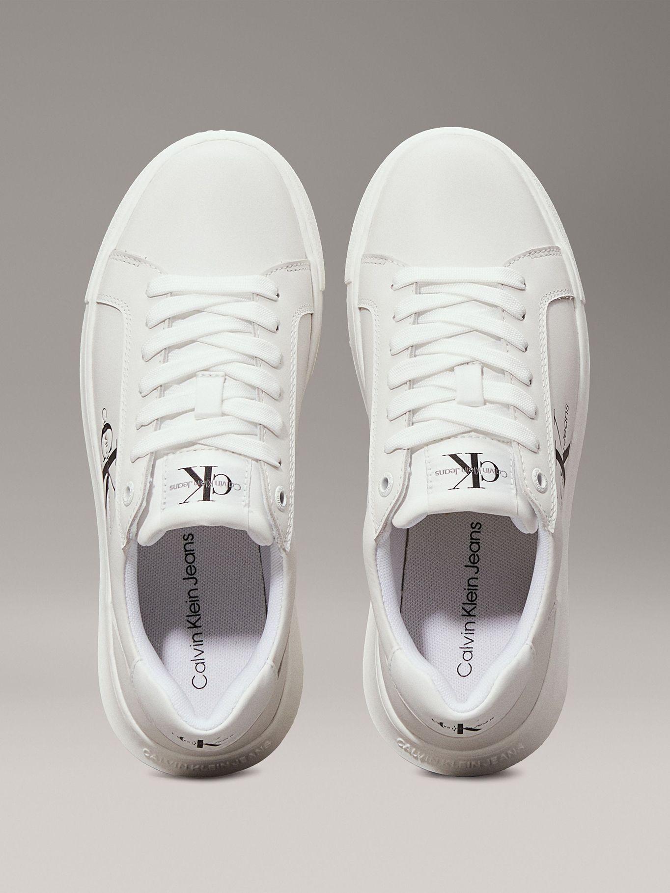 Zapatillas Chunky Cup Monologo Blanco Calvin Klein-2