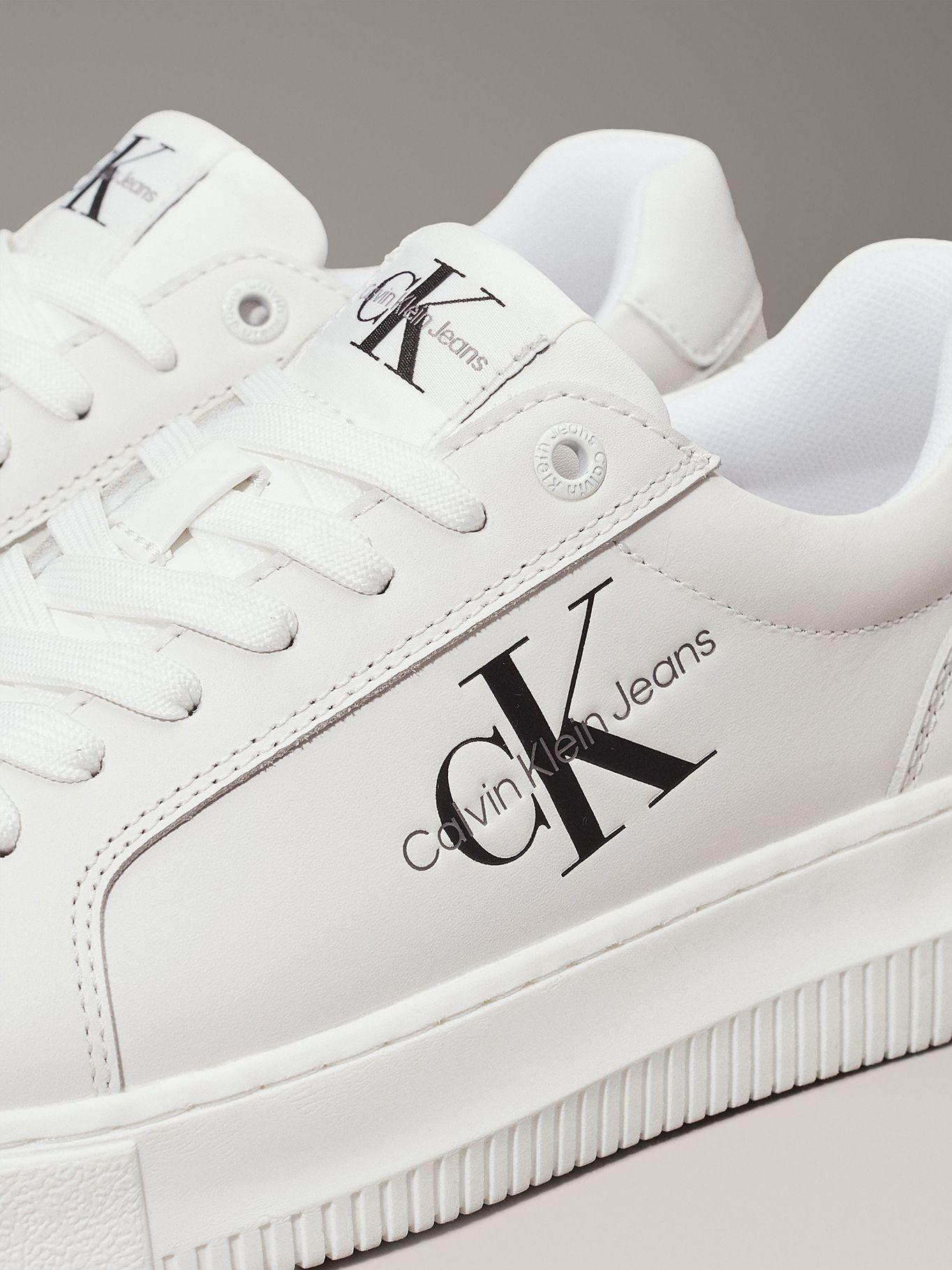 Zapatillas Chunky Cup Monologo Blanco Calvin Klein-6