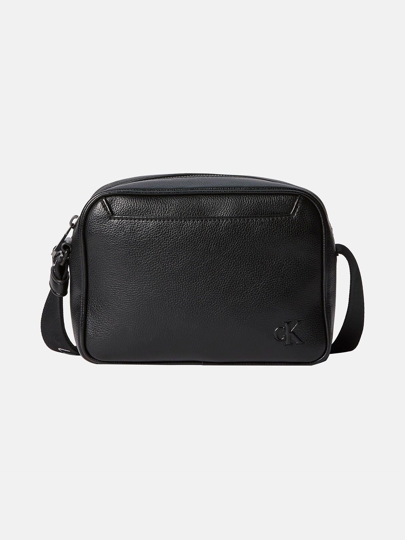 Bolso Camera Cinturón Textil Logo Negro Calvin Klein-0