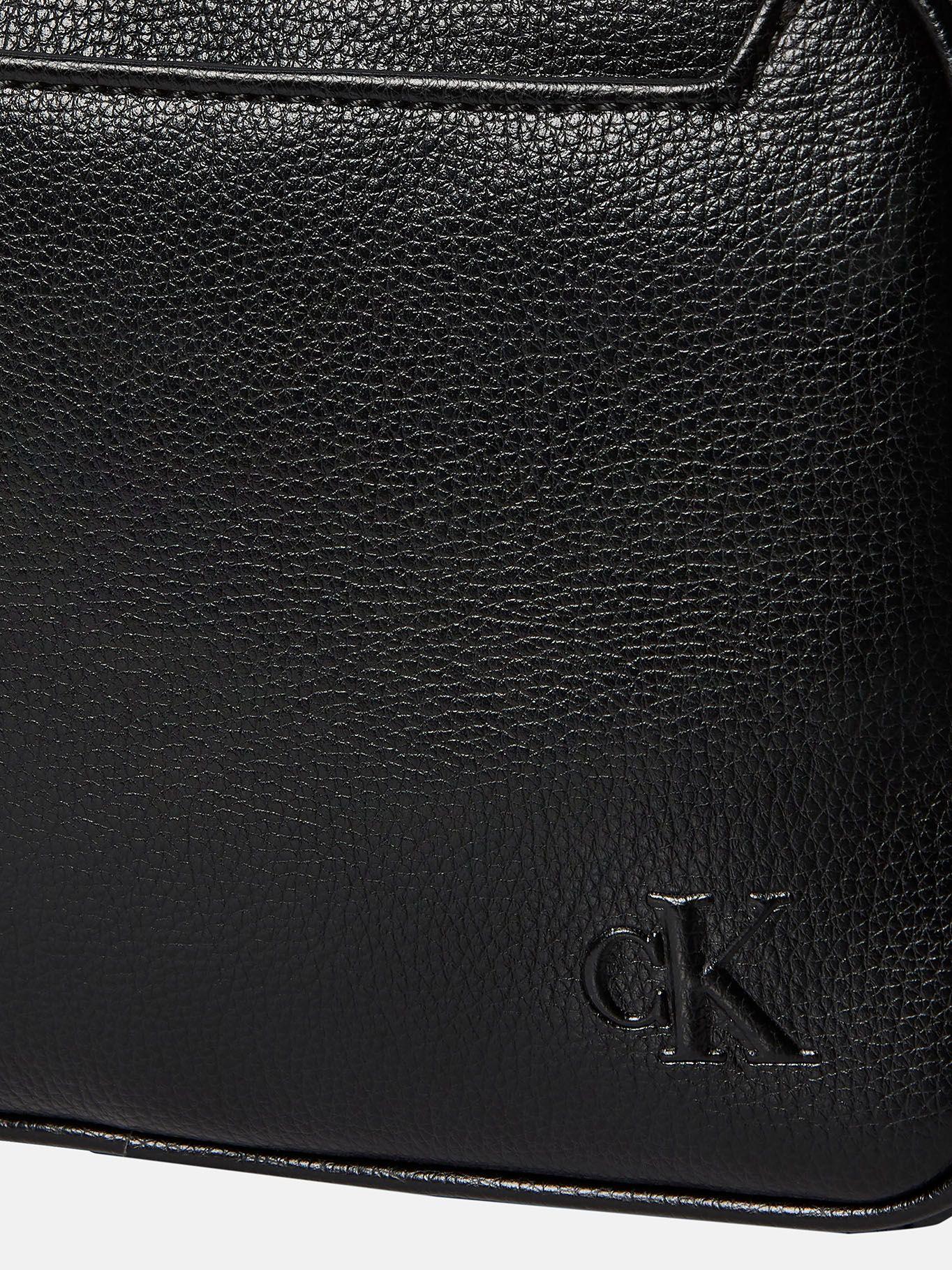 Bolso Camera Cinturón Textil Logo Negro Calvin Klein-3