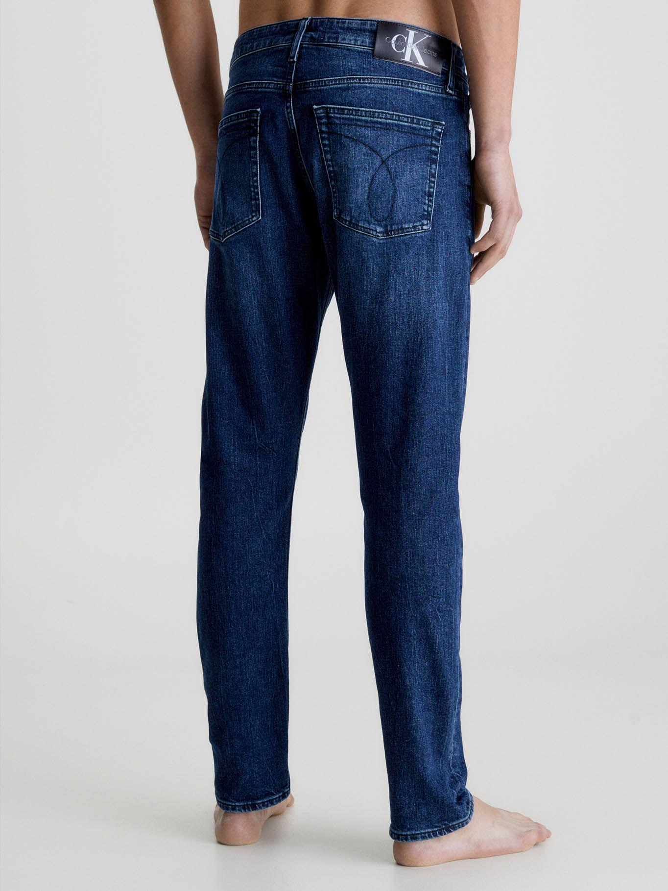 Jeans de corte slim Azul Calvin Klein-2