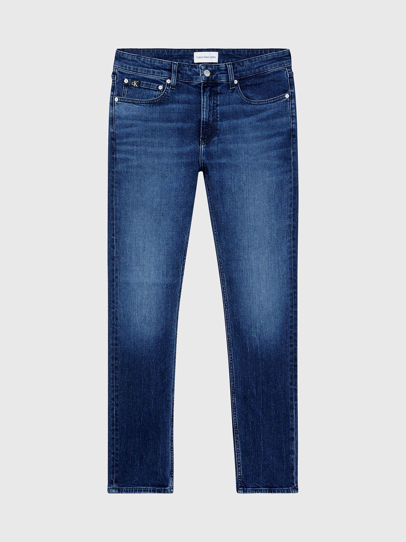 Jeans de corte slim Azul Calvin Klein-4