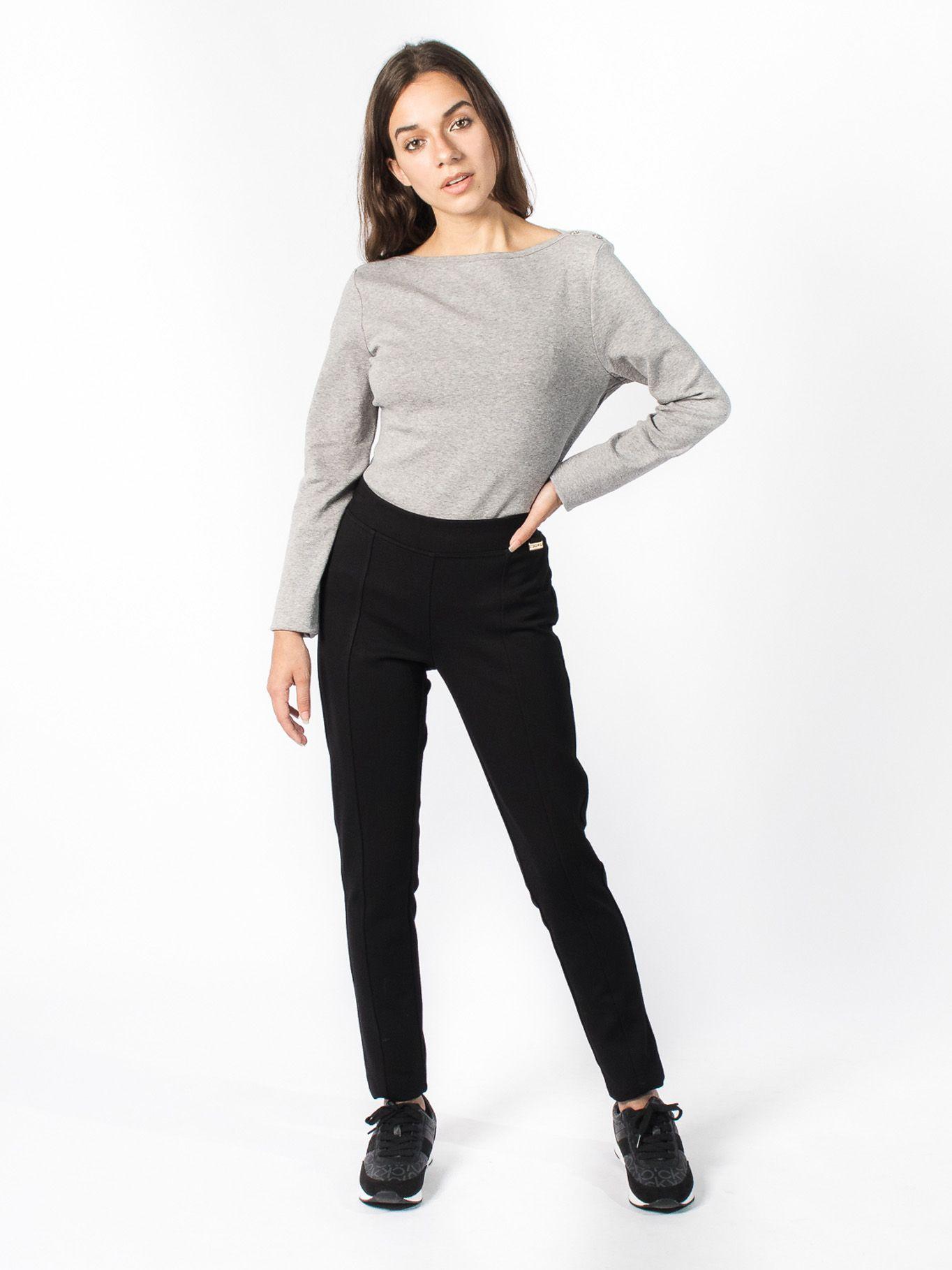 Pantalón Skinny Waist Negro Calvin Klein-0