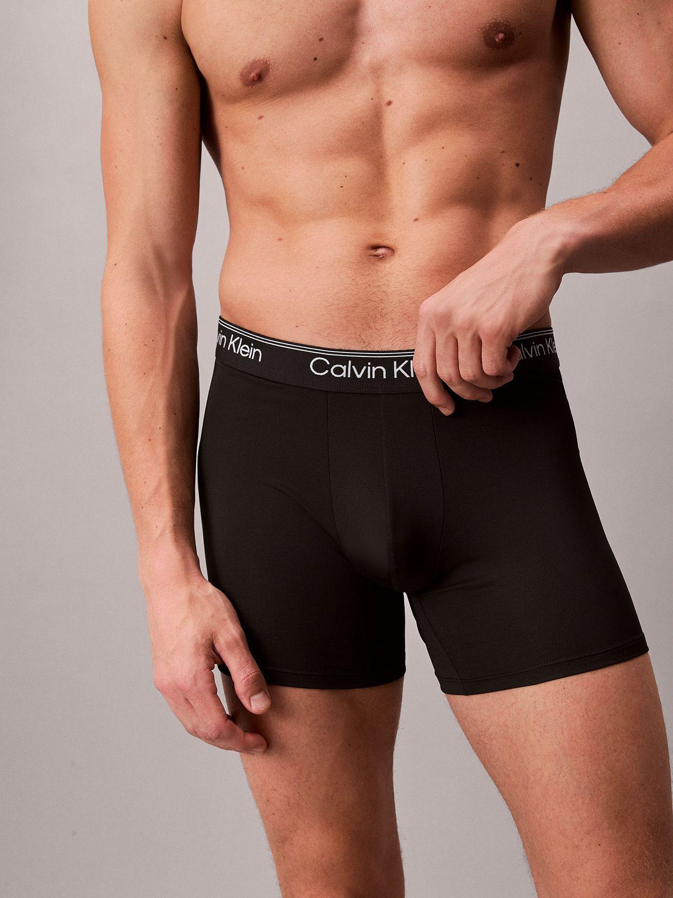 Pack De 3 Bóxers Brief Stretch Negro Calvin Klein-4