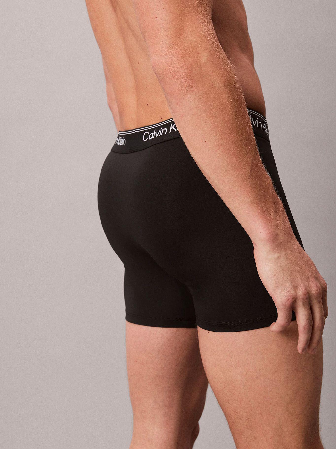 Pack De 3 Bóxers Brief Stretch Negro Calvin Klein-5