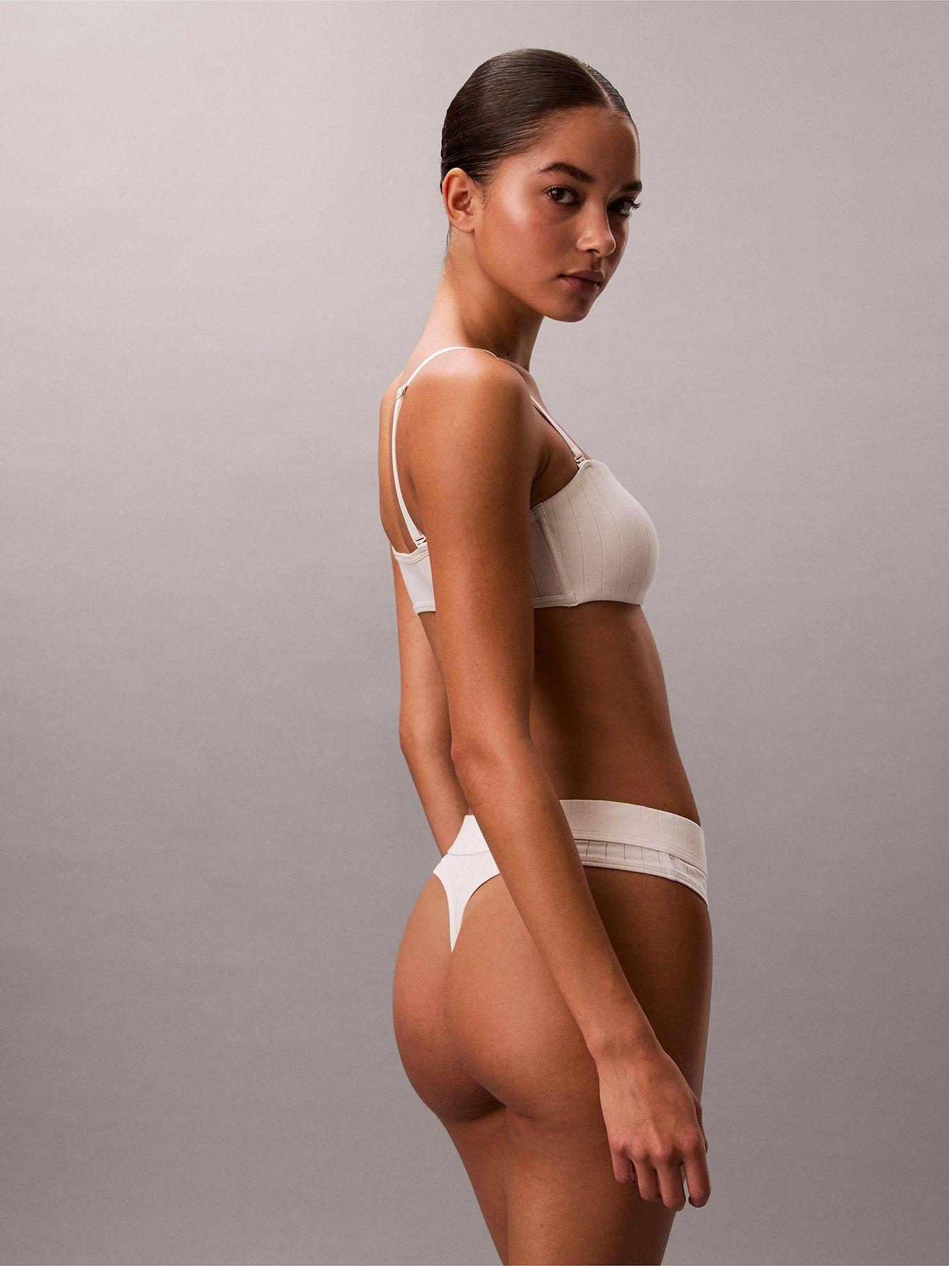 Colaless Heritage Stretch Cotton Blanco Calvin Klein-3