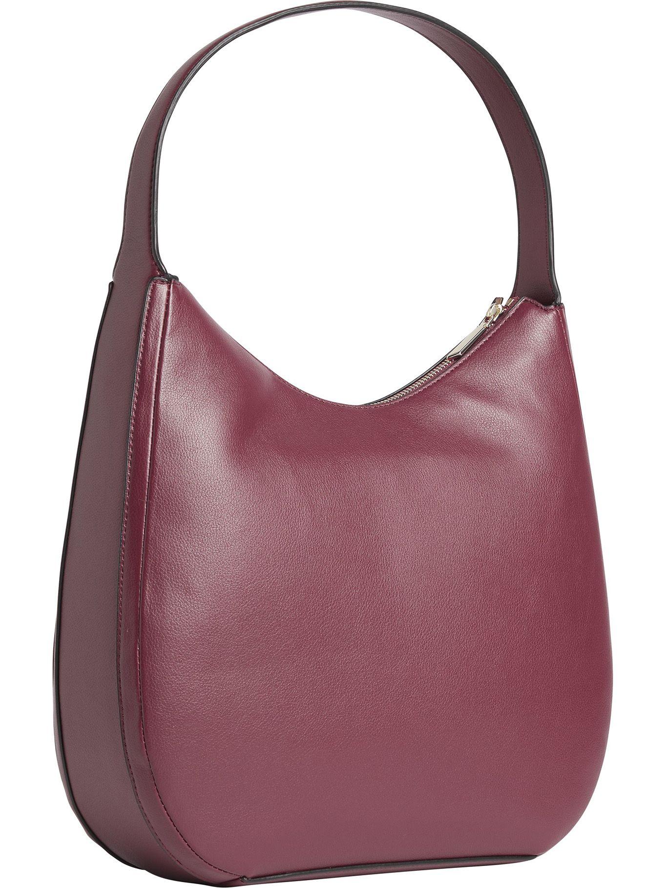 Cartera Hobo Ck Must Burdeo Calvin Klein-1