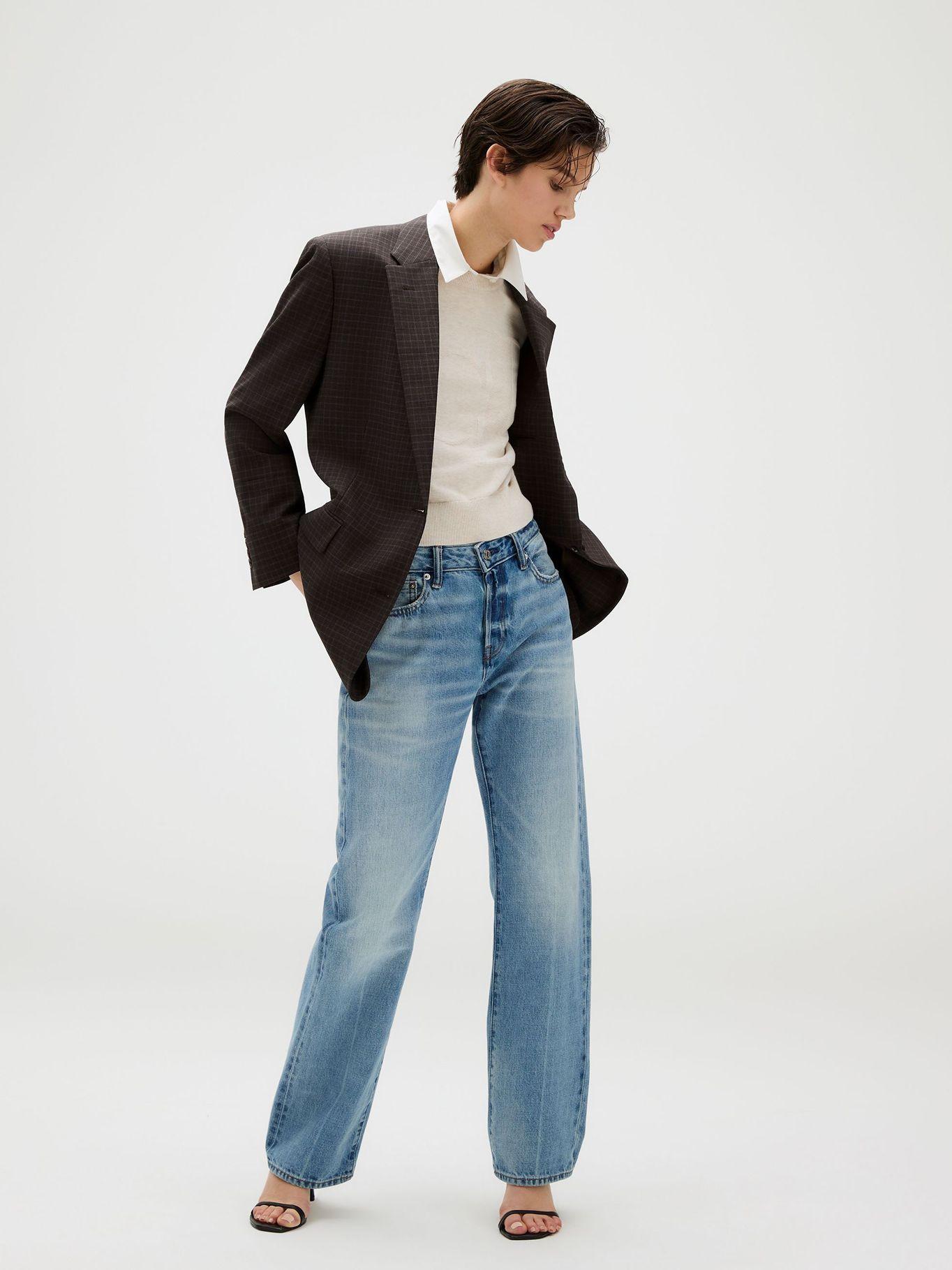 Sweater Smooth Cotton Beige Calvin Klein-5