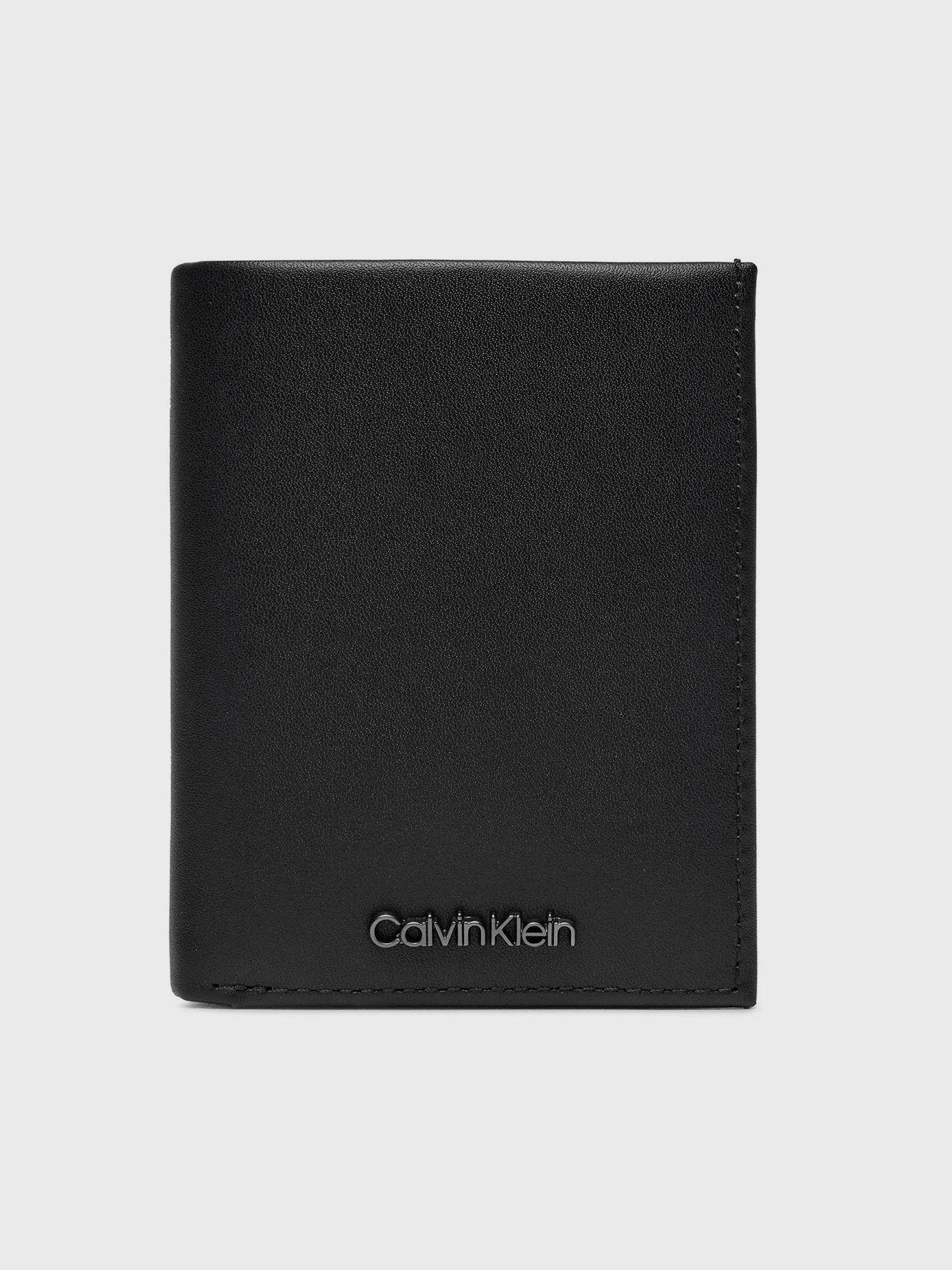 Billetera Bifold 6Cc W/Coin Negro Calvin Klein-0