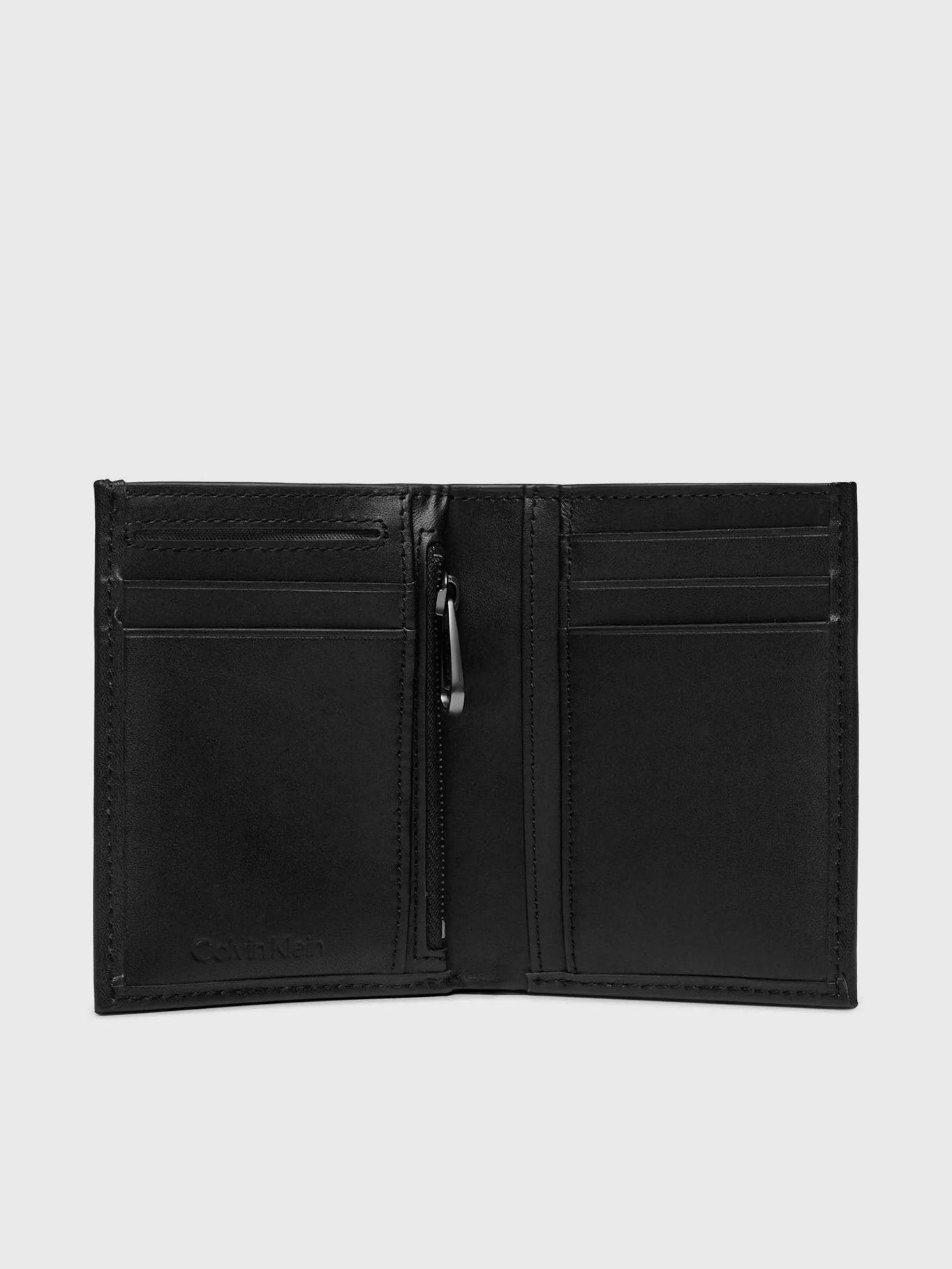 Billetera Bifold 6Cc W/Coin Negro Calvin Klein-2