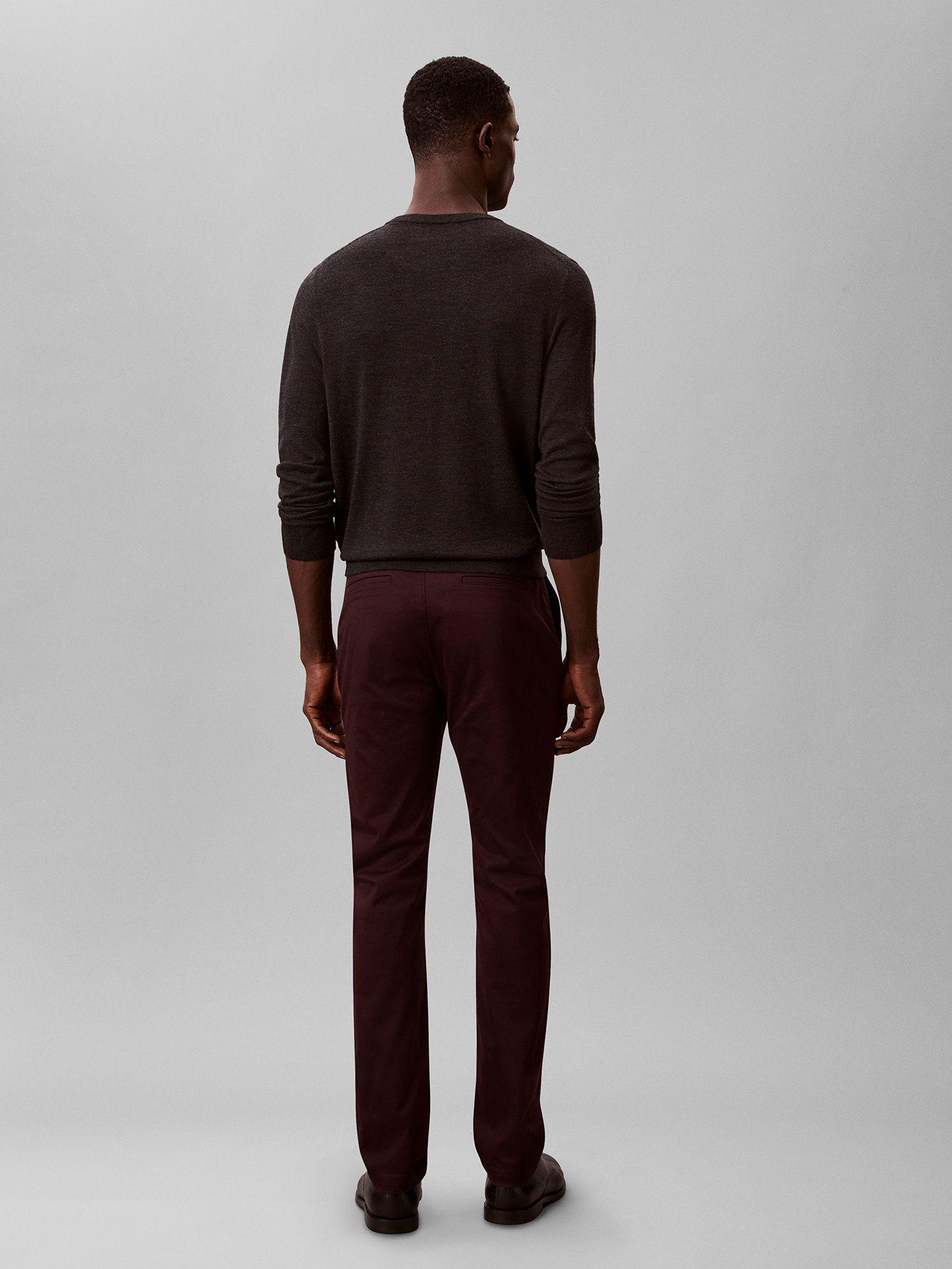 Pantalón Chino de Corte Slim Cafe Calvin Klein-2