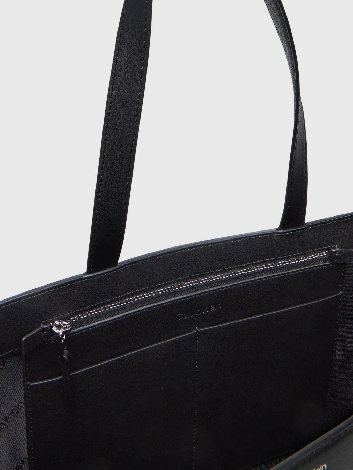 Cartera Shopper Ck Mixmedia Negro Calvin Klein-2