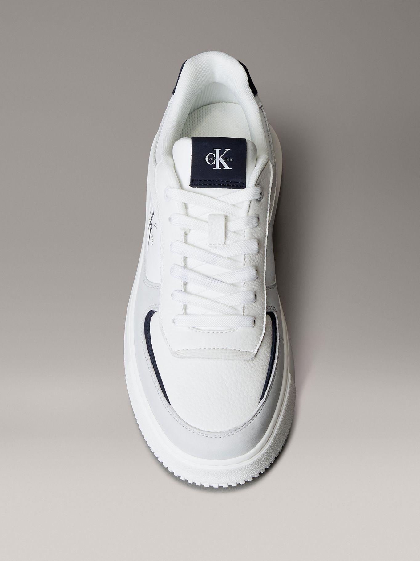 Zapatillas Chuncky con Suela Gruesa Blanco Calvin Klein-2