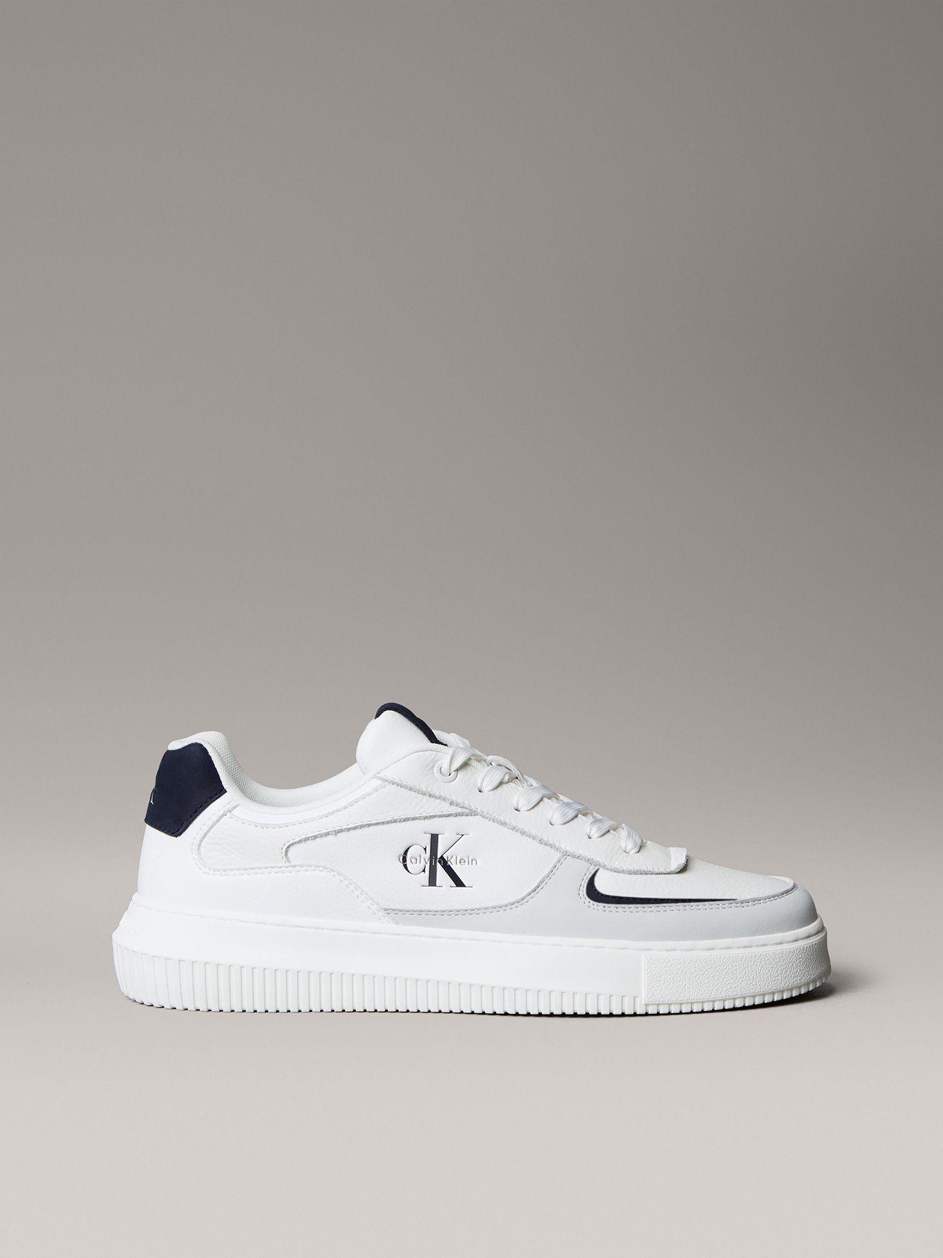 Zapatillas Chuncky con Suela Gruesa Blanco Calvin Klein-4